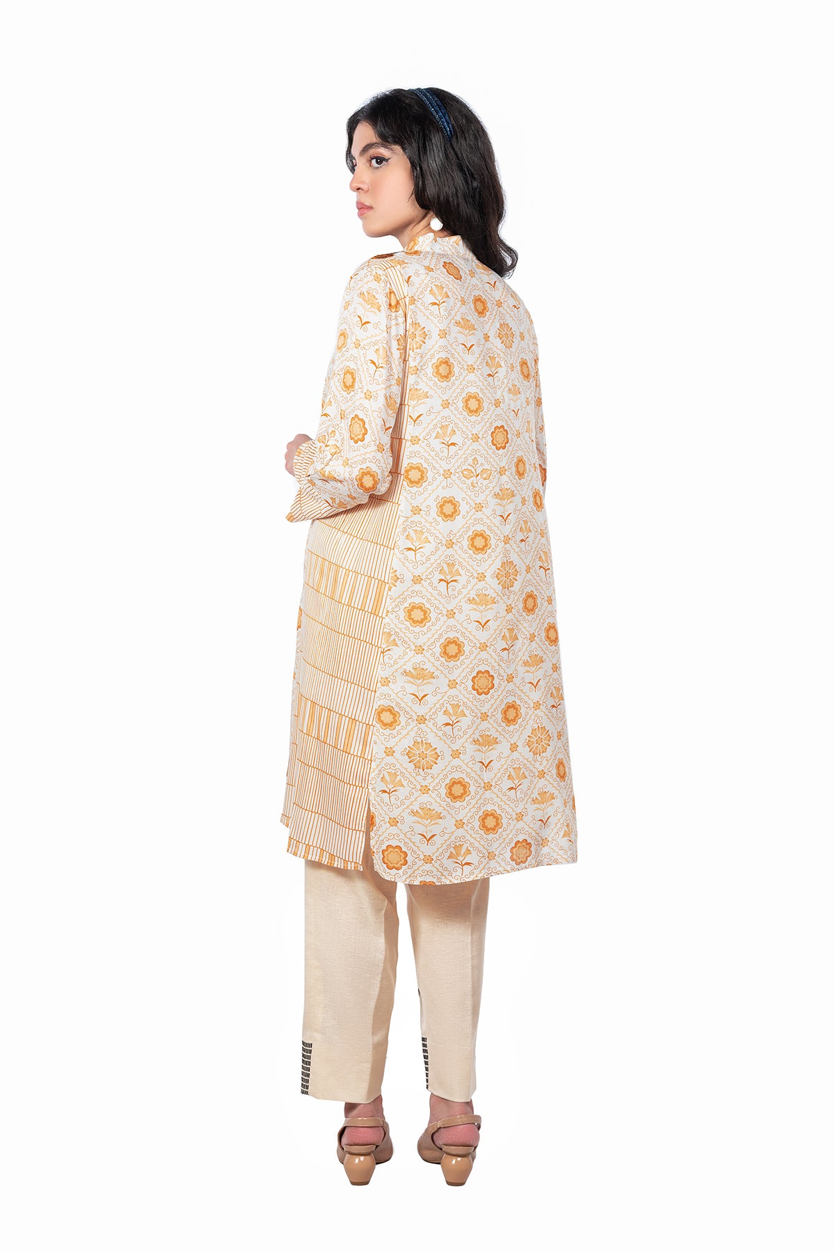 PW21-171-Printed Embroidered 1PC