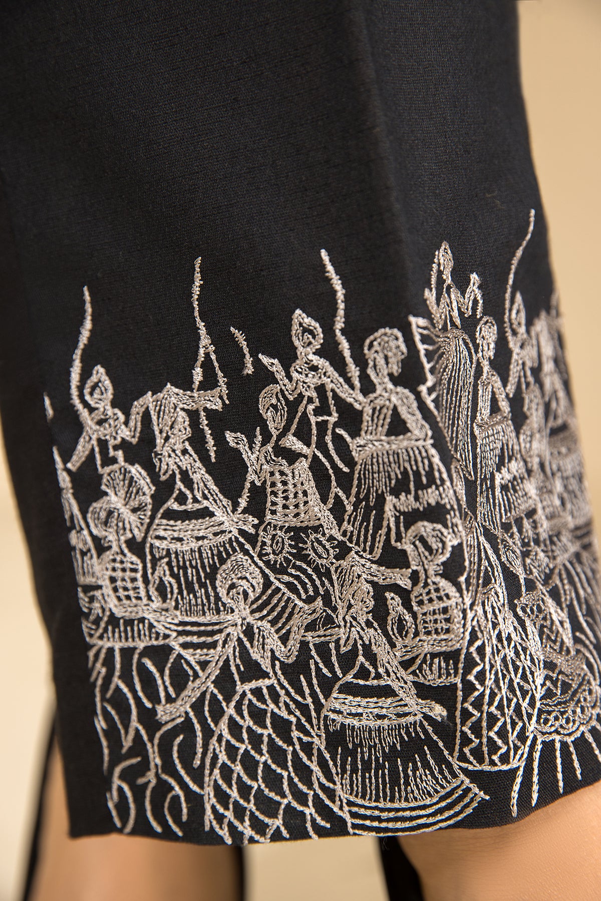 PW22-46-Embroidered Trousers