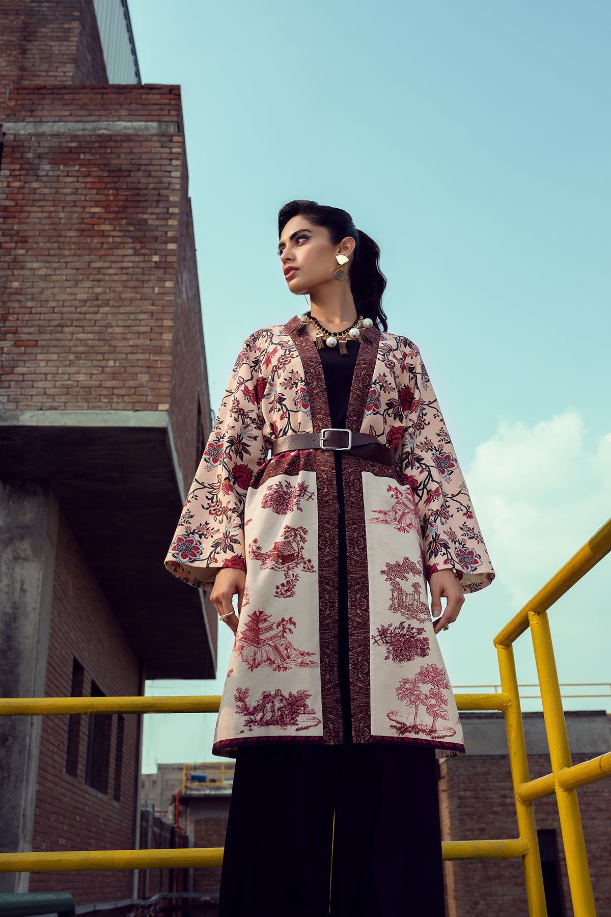 PW22-83-Printed Jacket 1PC