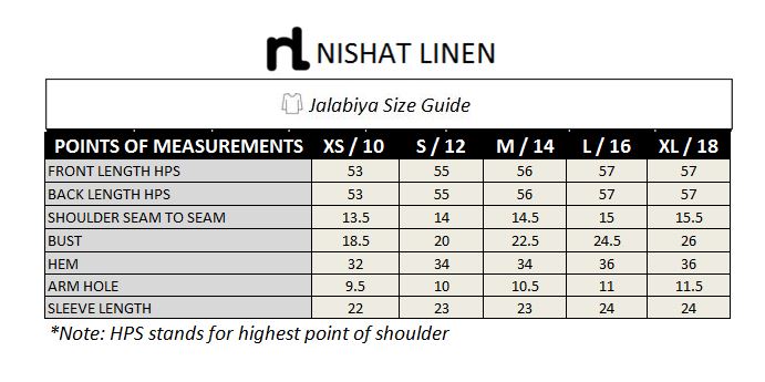 DS19-180 Green Digital Printed Stitched Lawn Jalabiya - 1PC - Nishat Linen UAE