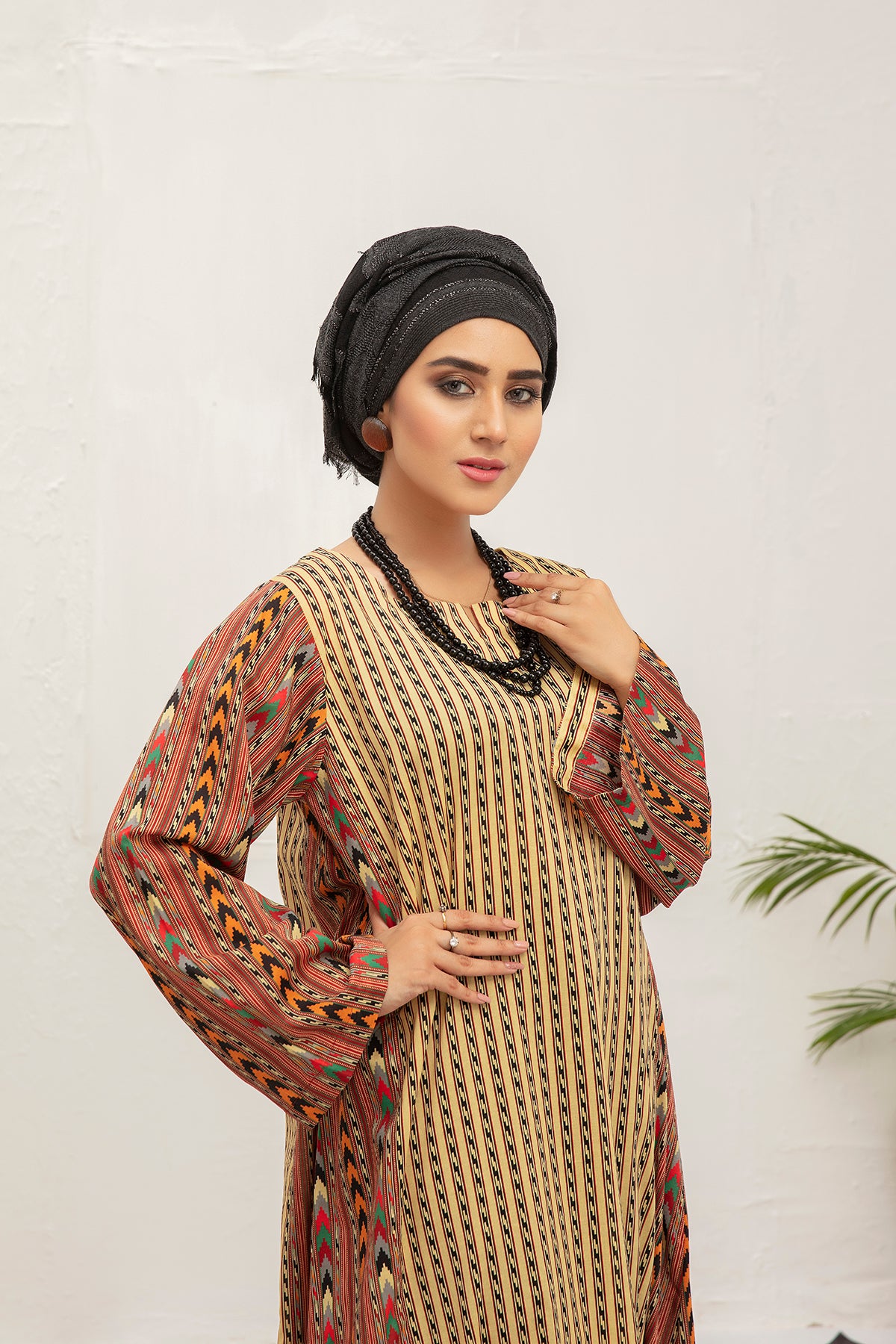 DS21-107-Digital Lawn Stitched Fustaan 1PC