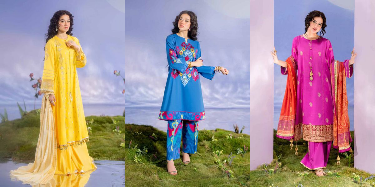 Unstitched Pakistani Suits for ladies in UAE