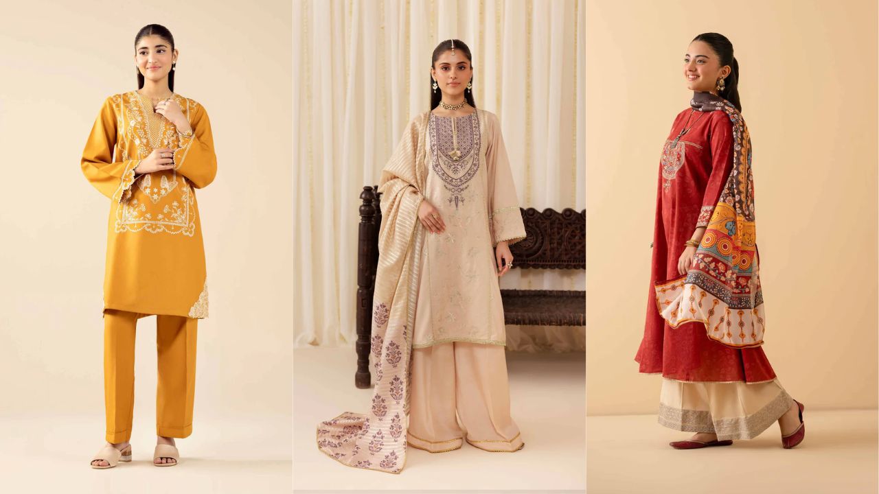 Best Winter Ready-to-Wear Embroidered Dresses for Winter Nights!