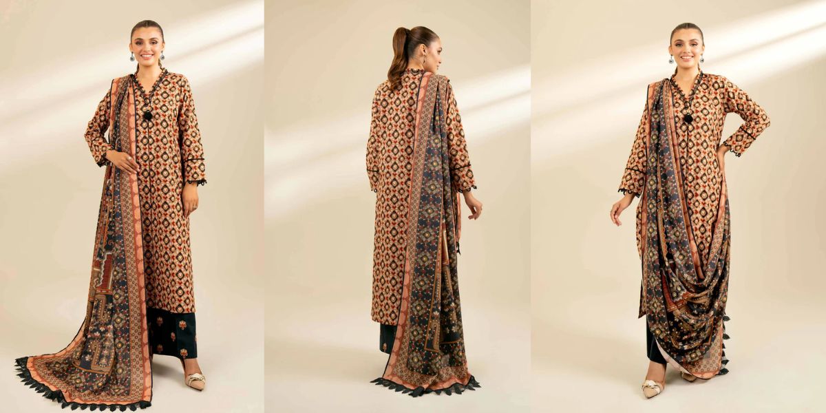 Pakistani Winter Unstitched Clothes in the UAE