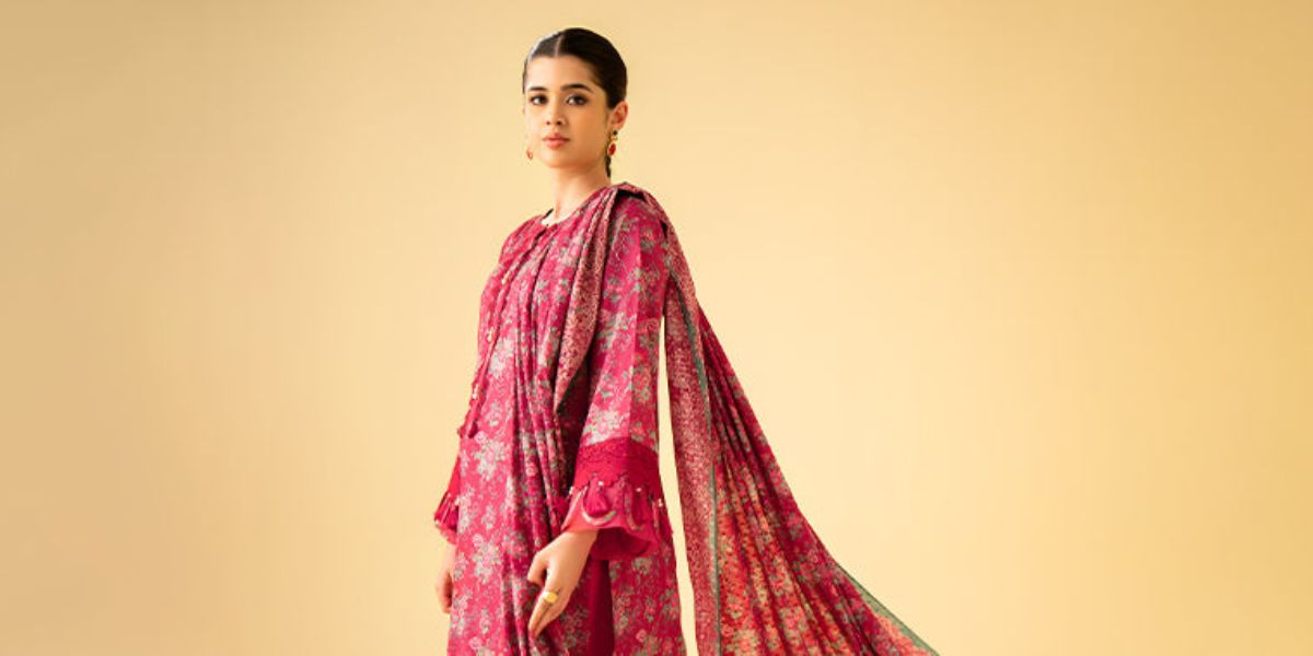 Unstitched pakistani suits for women in dubai