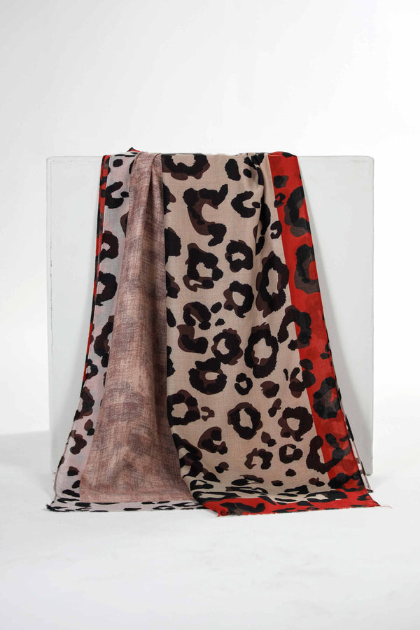 Red Women Scarf-435142101