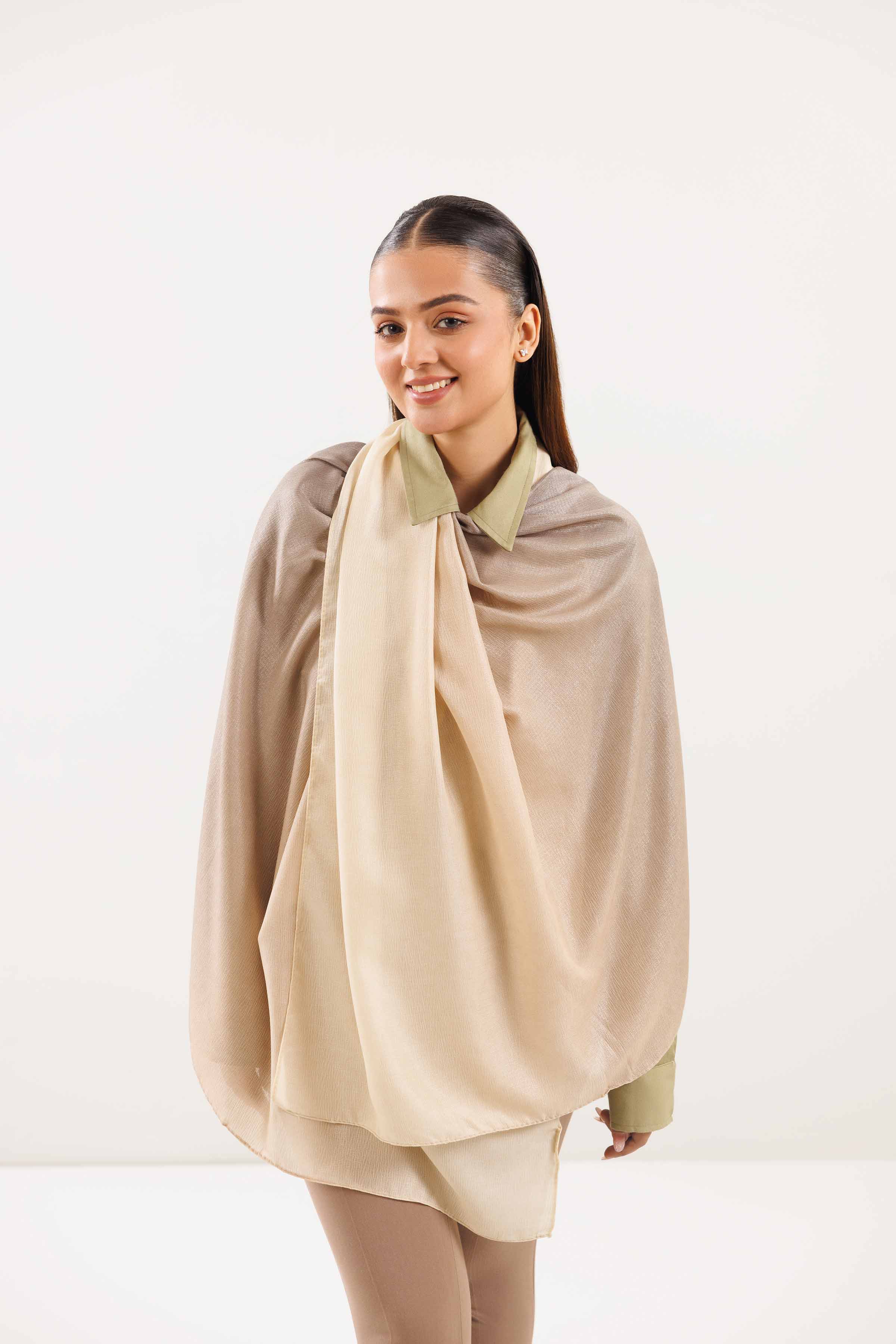 Brown Women Scarf - 439442113