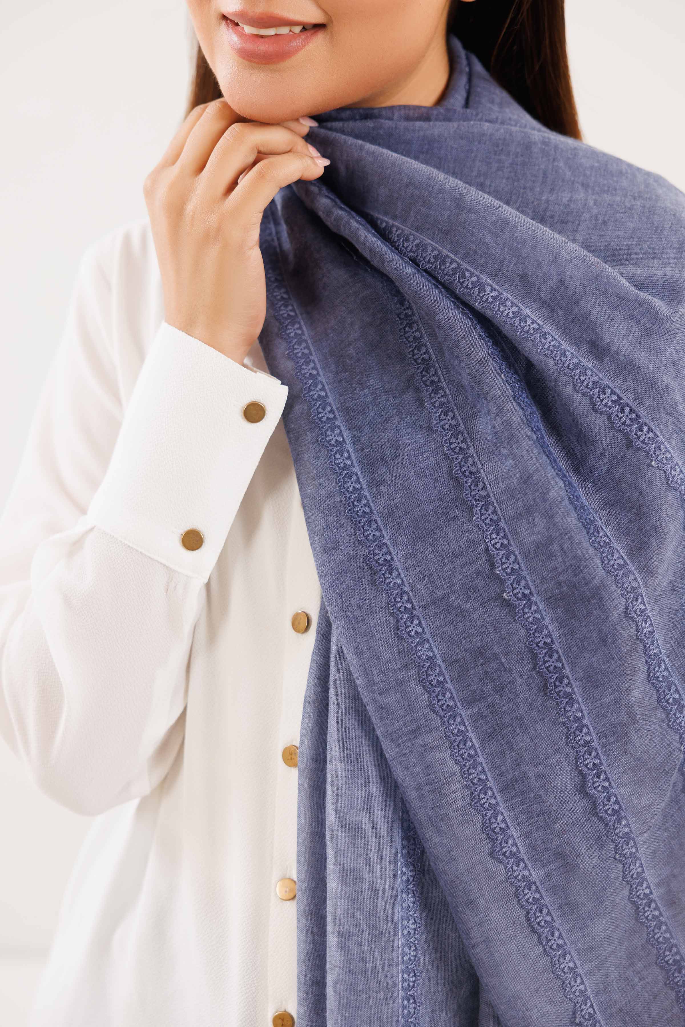 Grey Women Scarf - 439482111