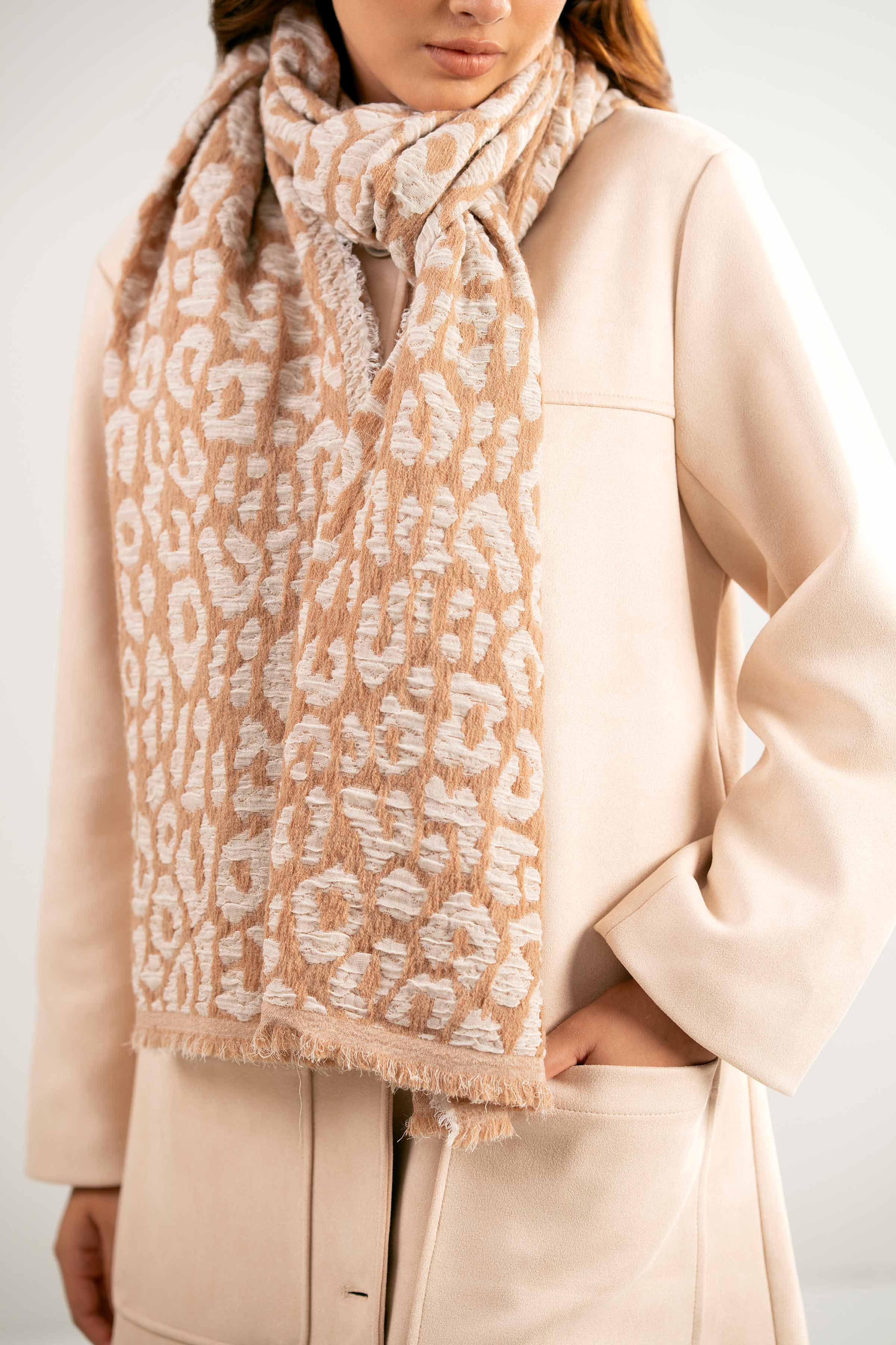Camel Women Shawl-440092129