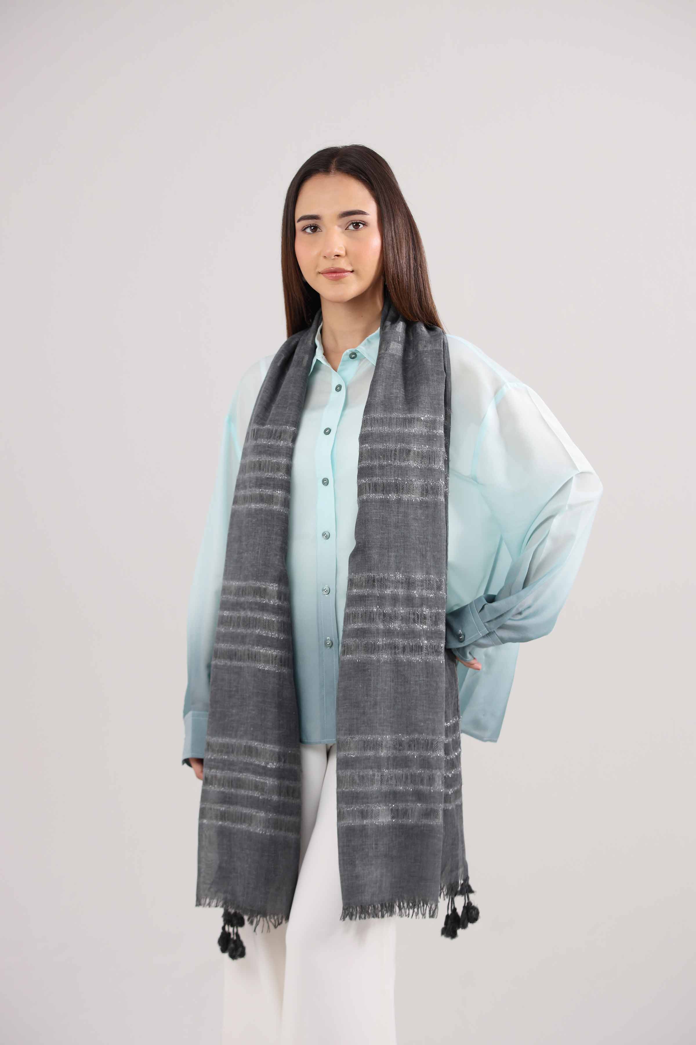 Black Women Shawl - 439542103