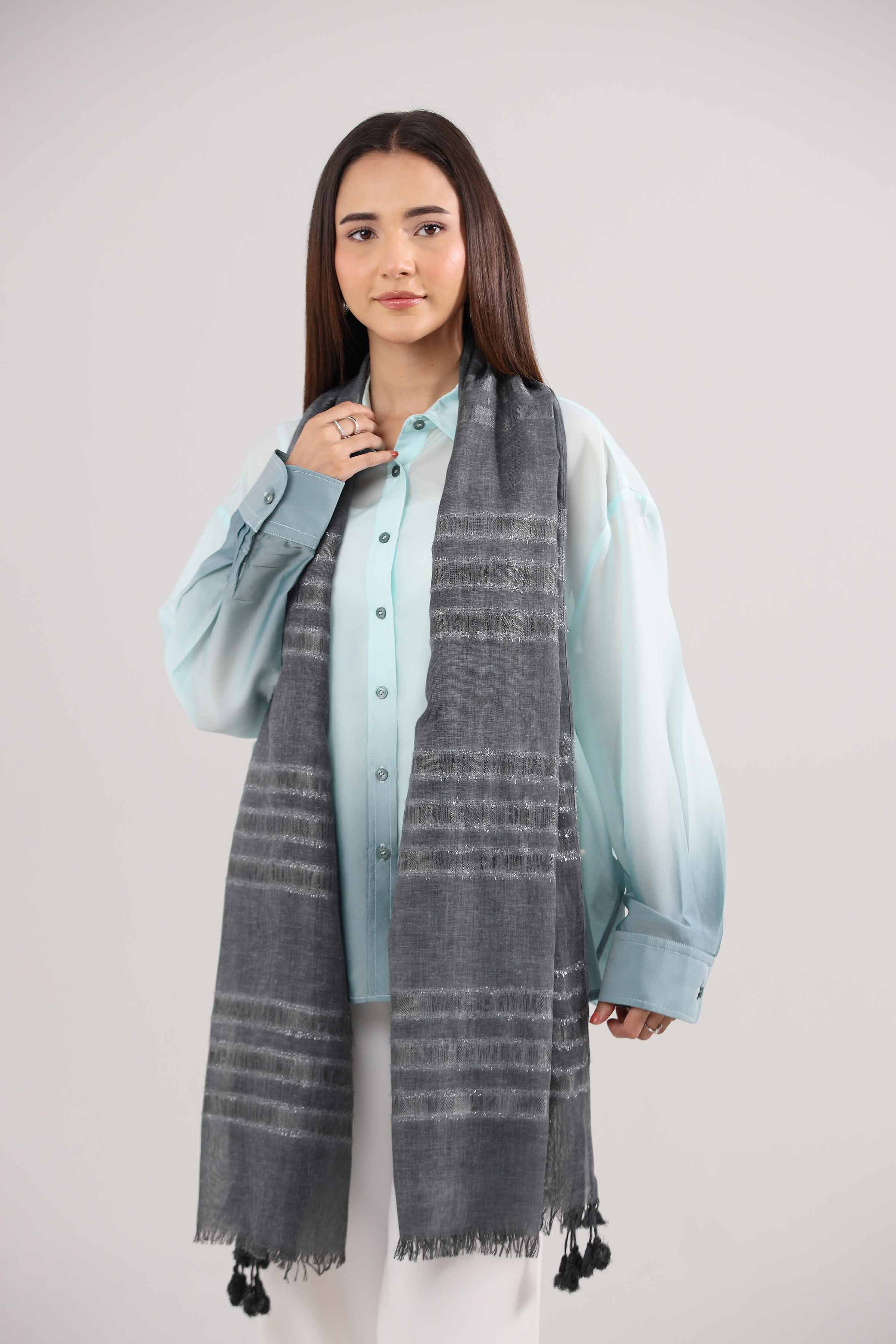 Black Women Shawl - 439542103