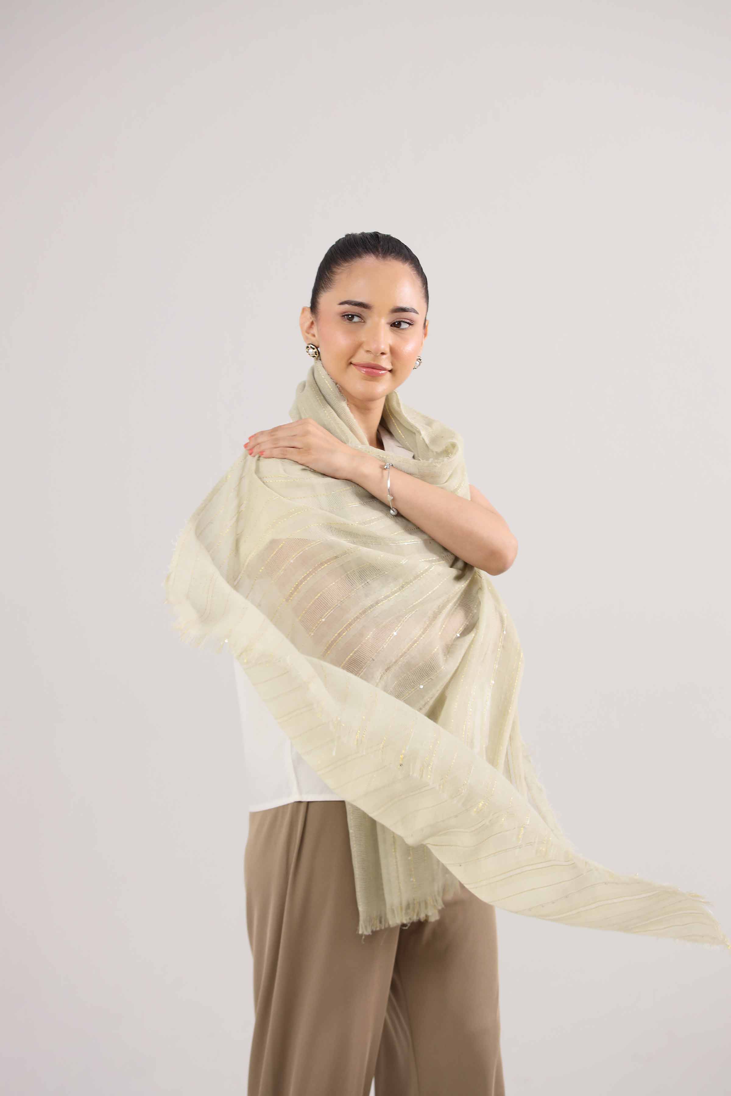 Yellow Women Shawl - 439892102