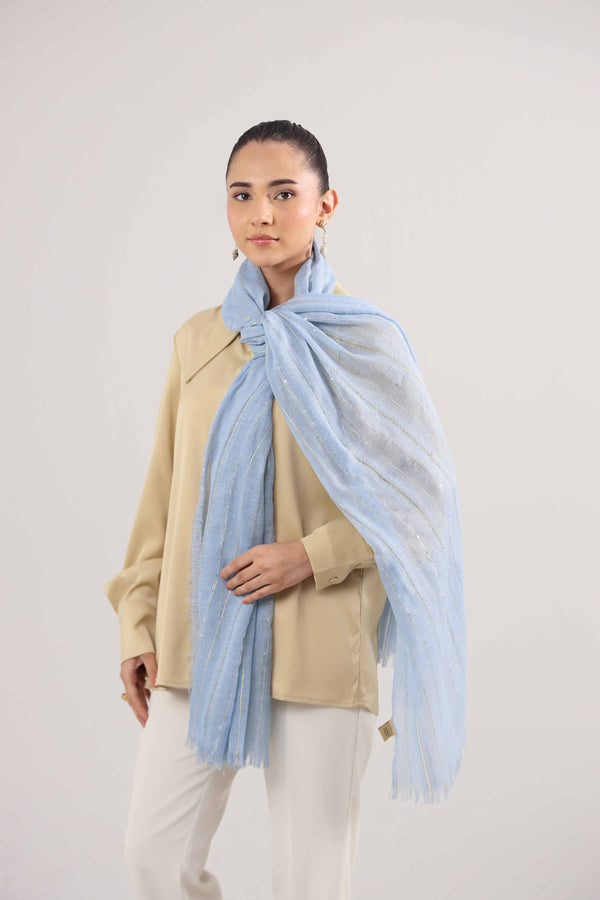 Blue Women Shawl - 439892108