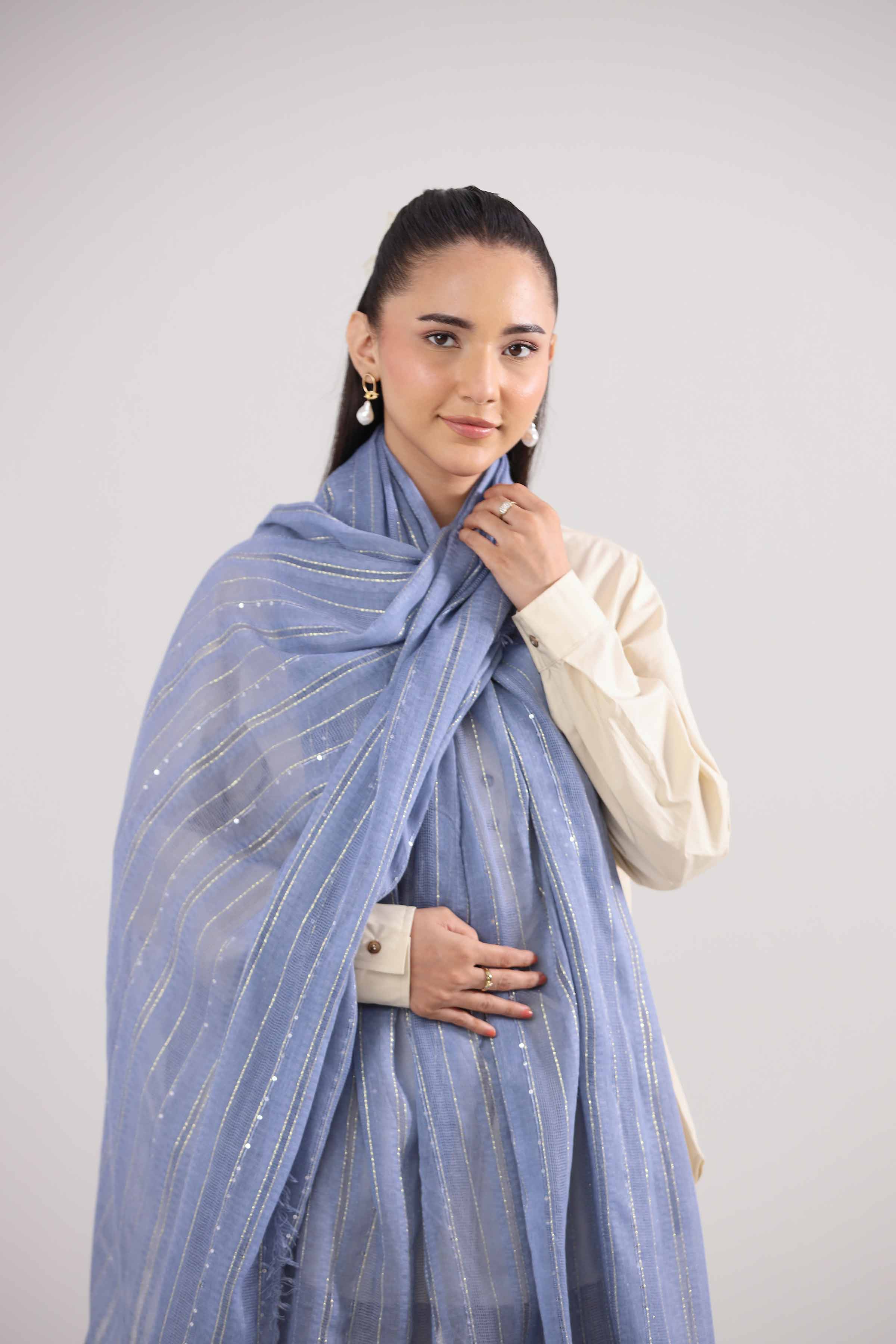 Navy Women Shawl - 439892121