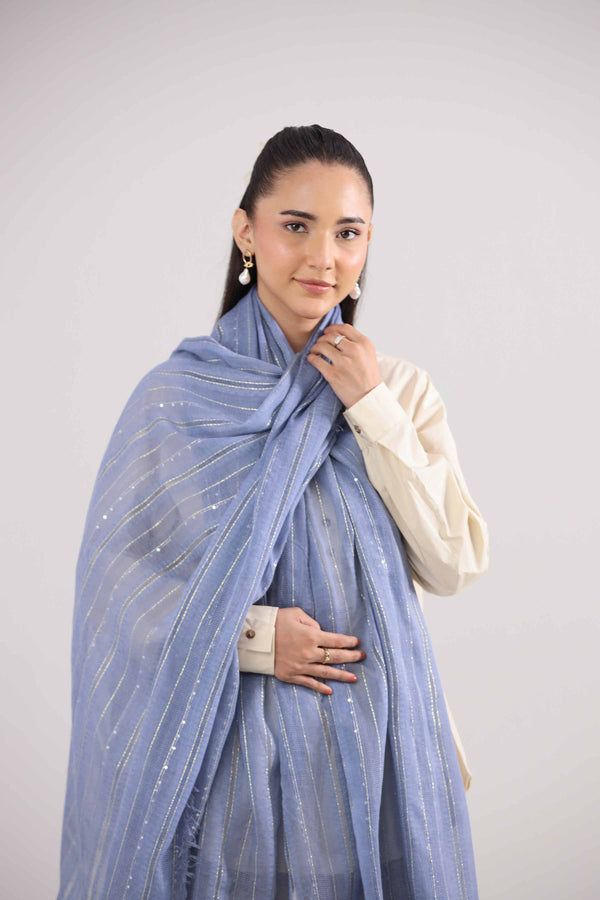 Navy Women Shawl - 439892121