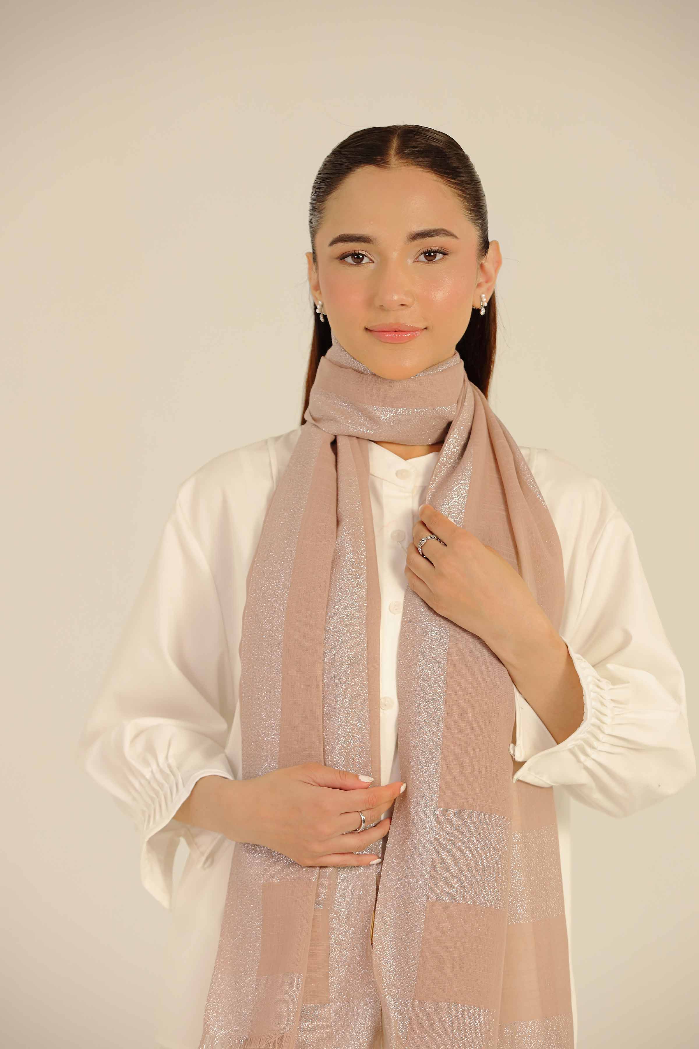 Grey Women Scarf - 442442111