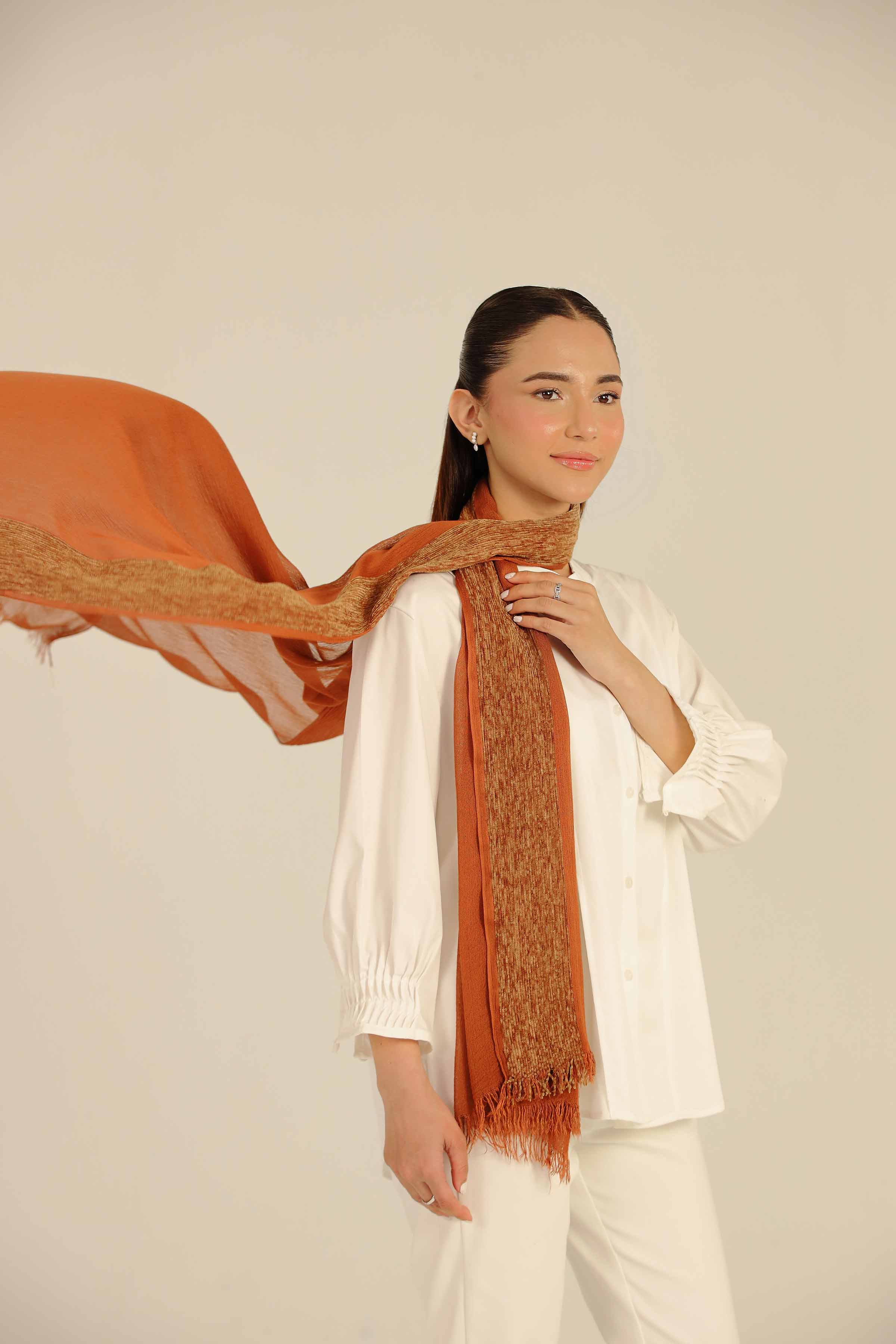 Brown Women Scarf - 442562113