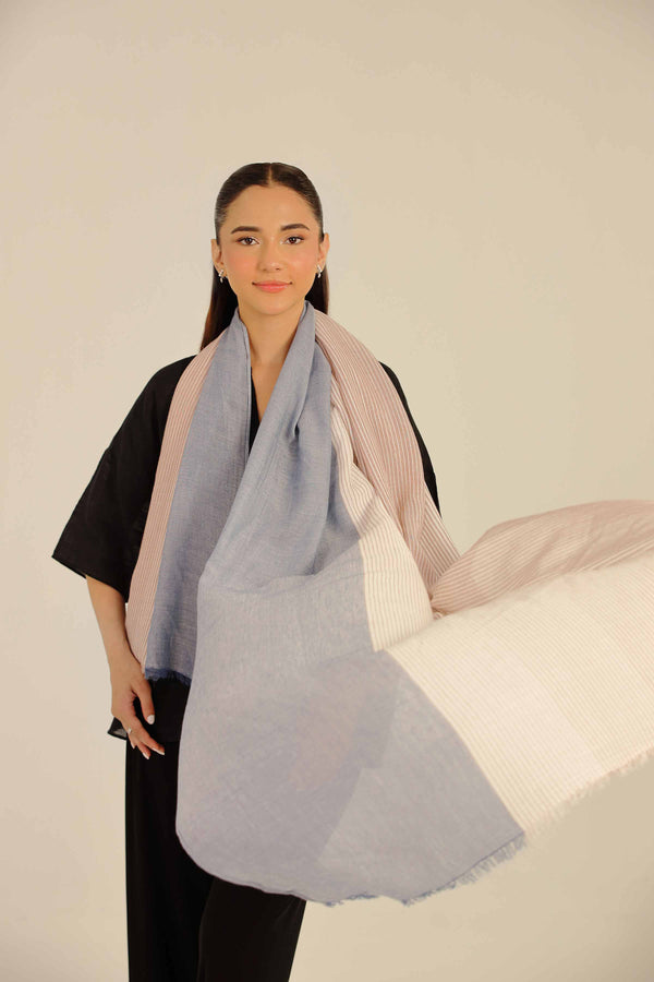 Beige Women Scarf - 442672118