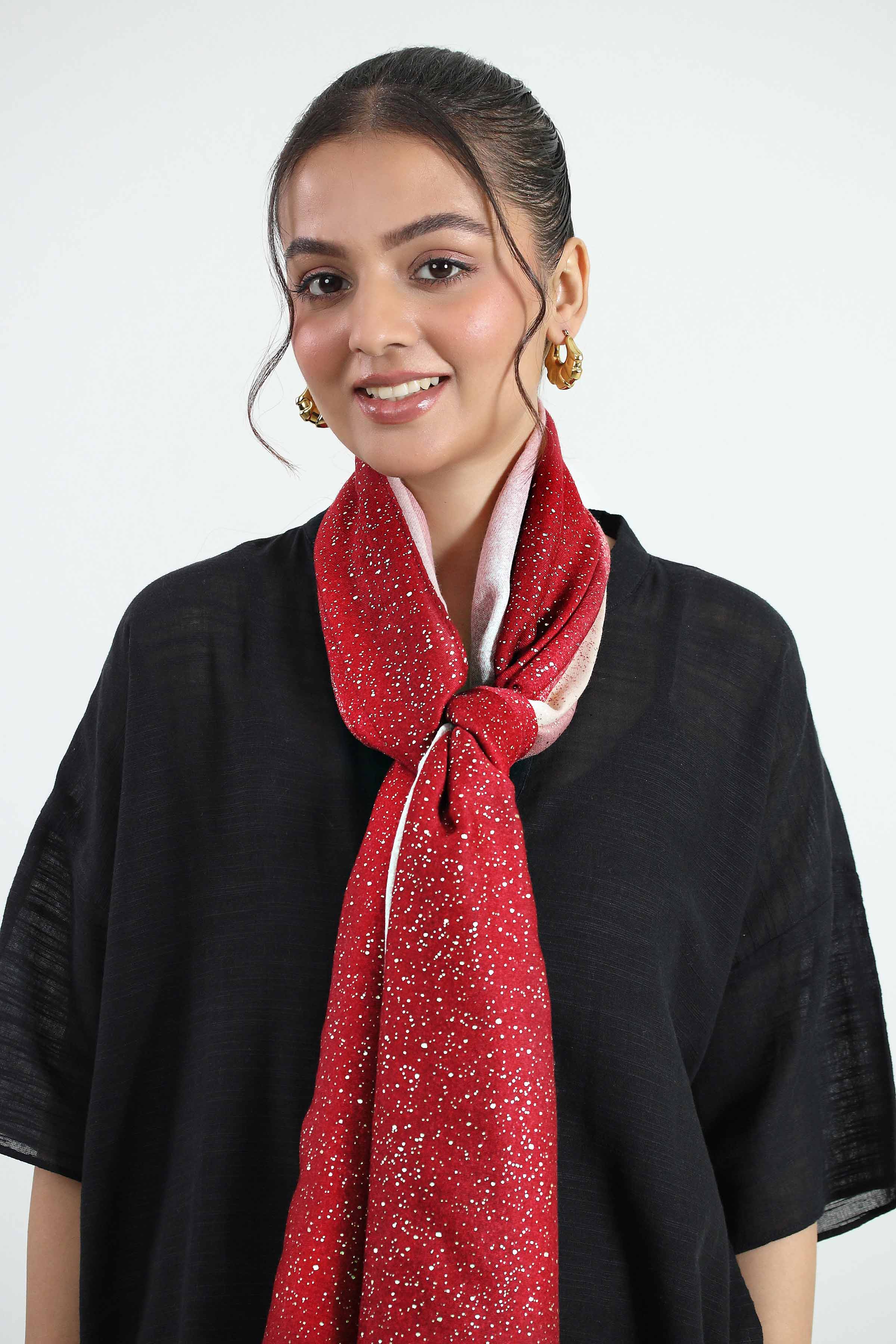 Red Women Scarf - 442732101