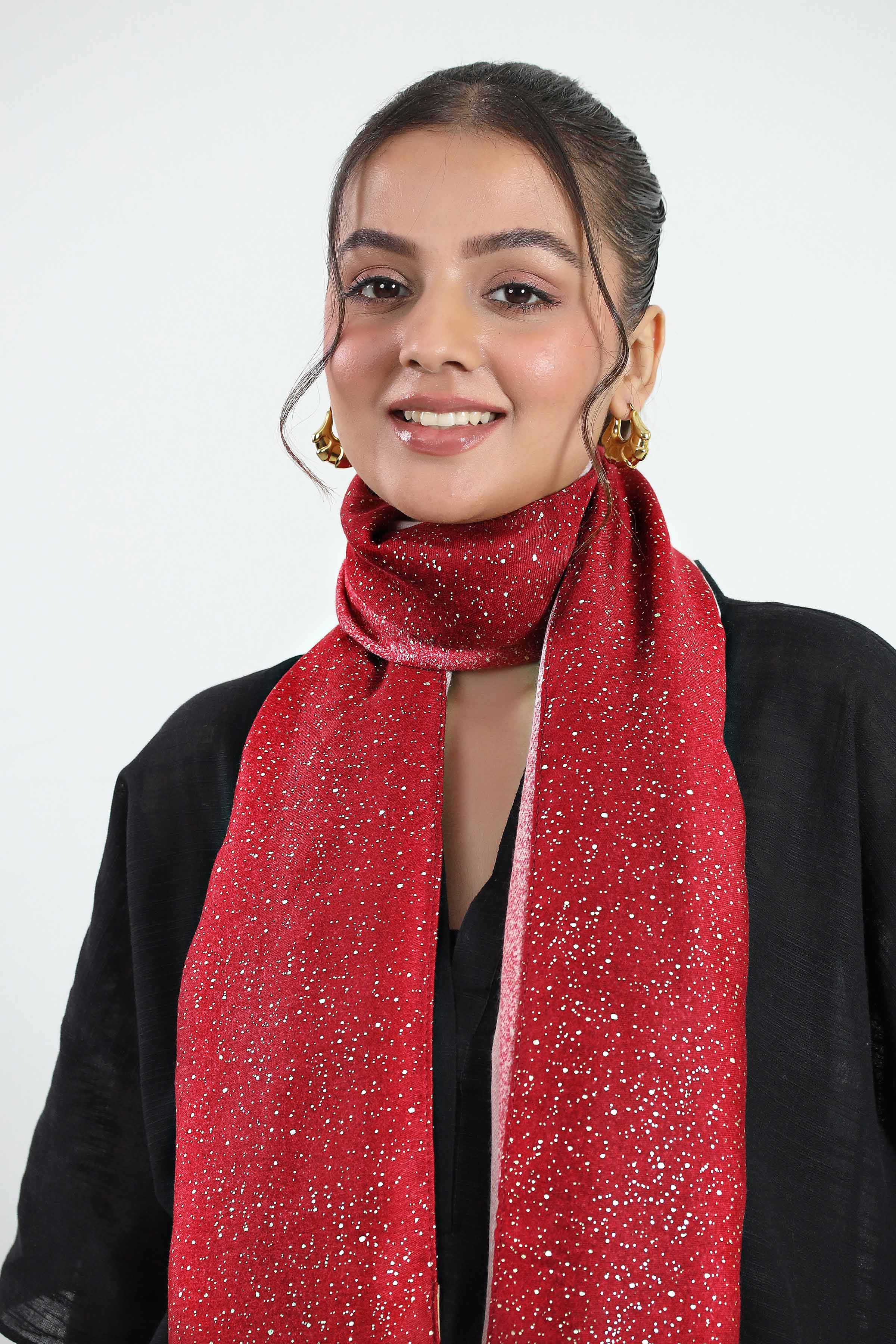 Red Women Scarf - 442732101