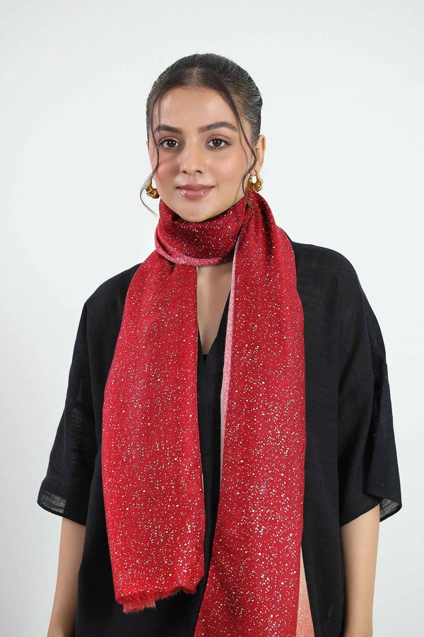 Red Women Scarf - 442732101