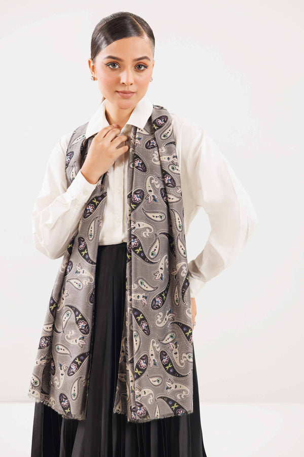 Grey Women Scarf - 442752111