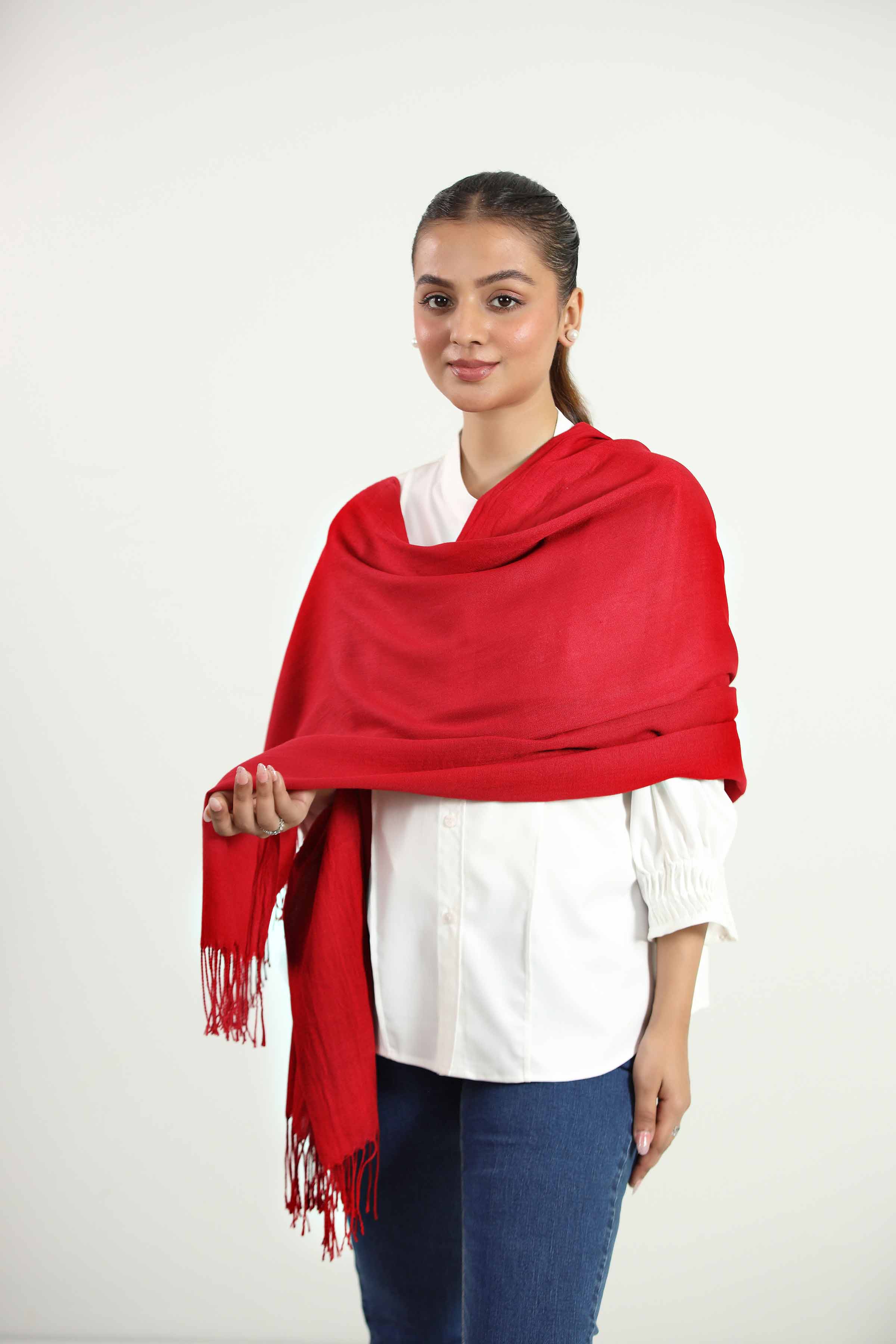 Maroon Women Scarf - 442782122