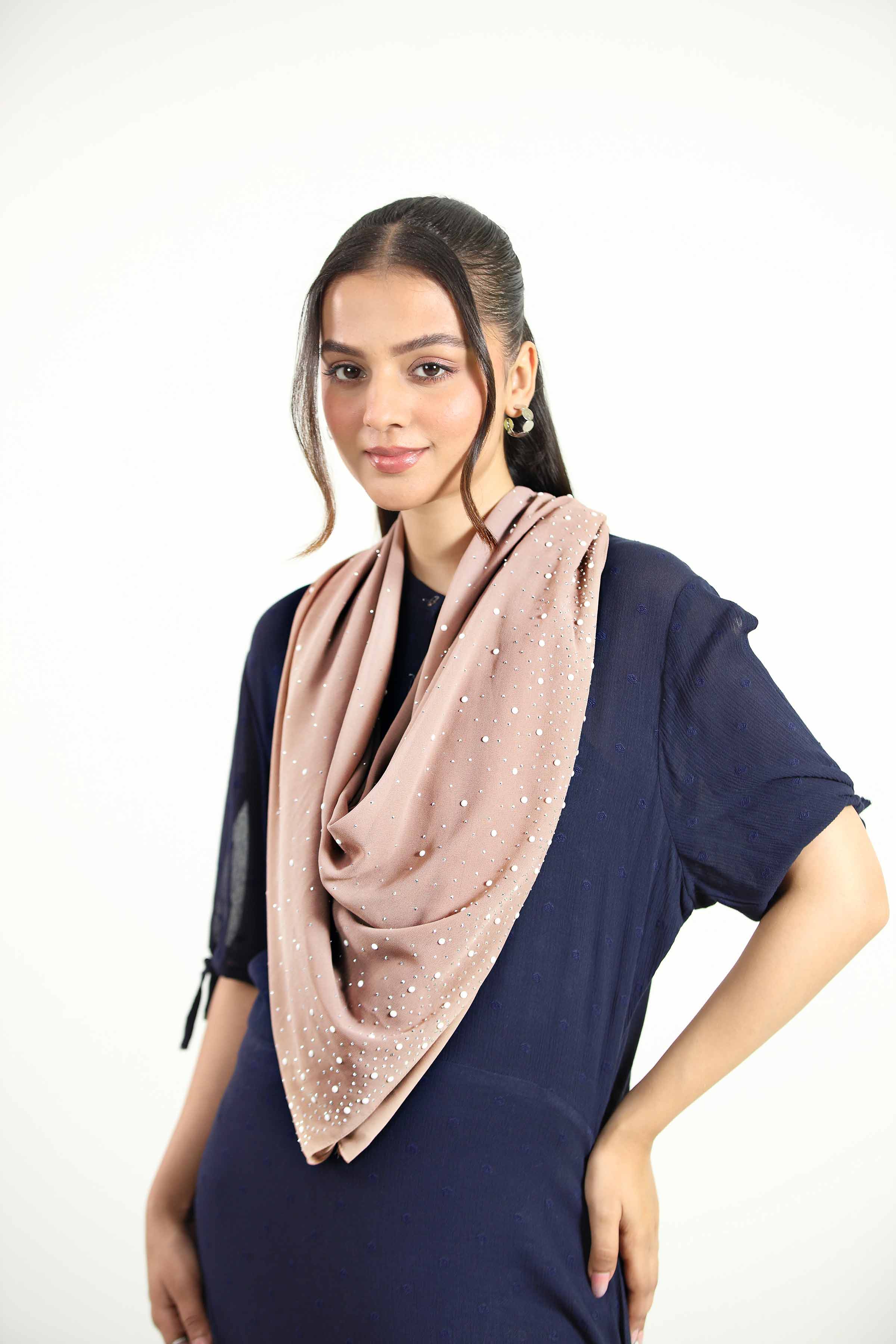 Khaki Women Scarf - 442852130