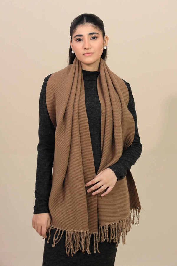 Brown Women Shawl-446042113