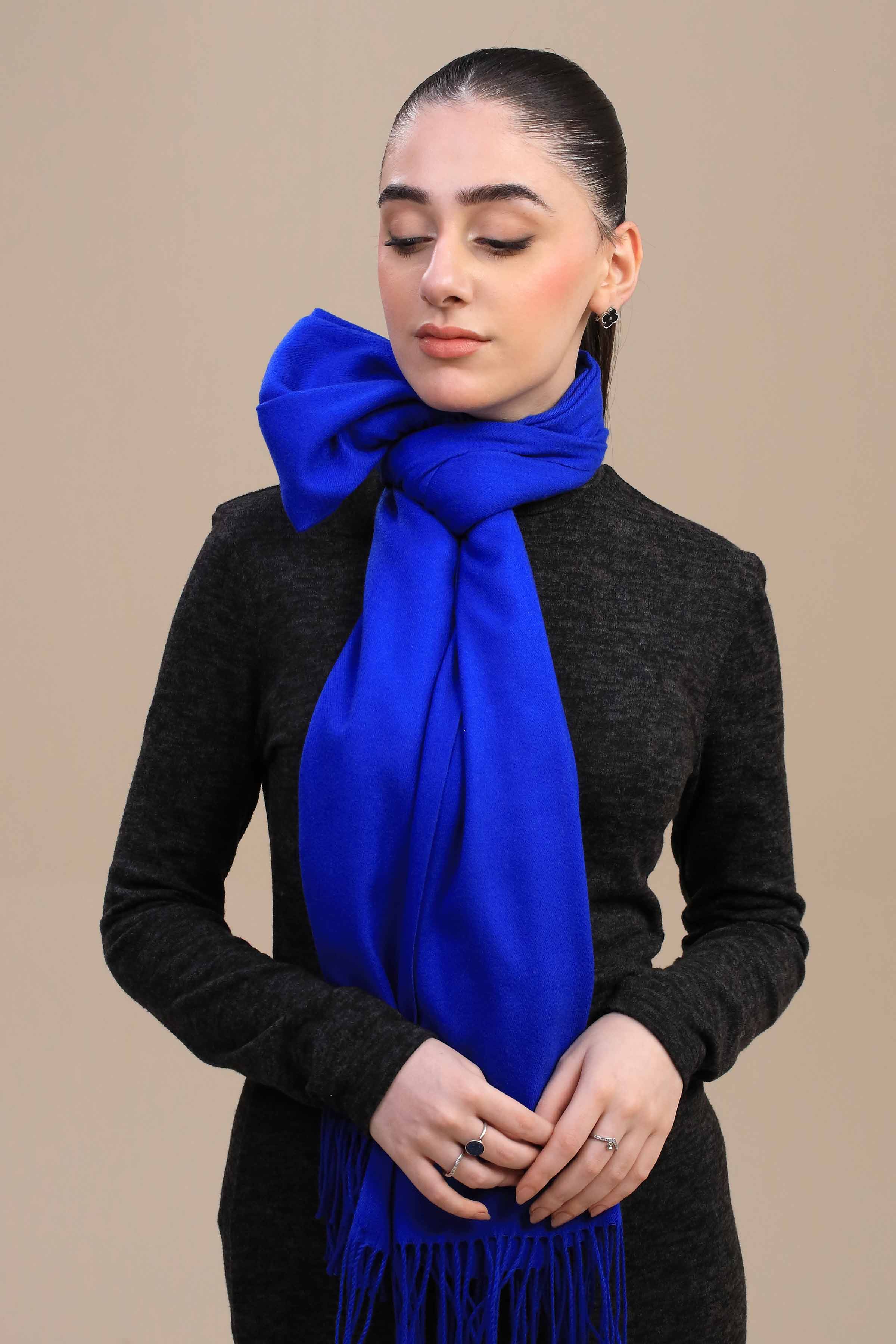 Nishat Linen UAE - Navy Women Shawl-446062121