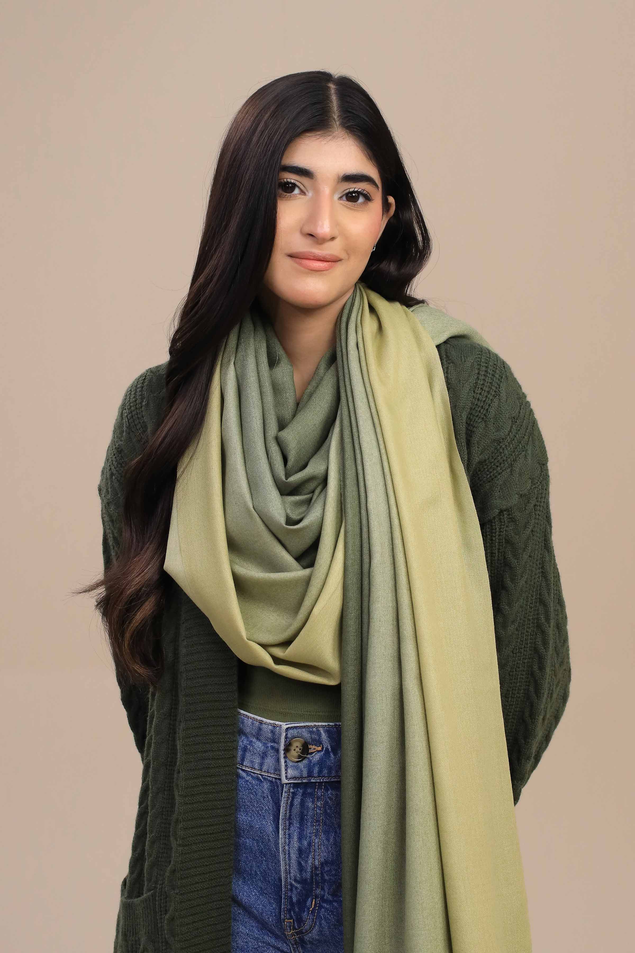 Nishat Linen UAE - Green Women Shawl-446072104