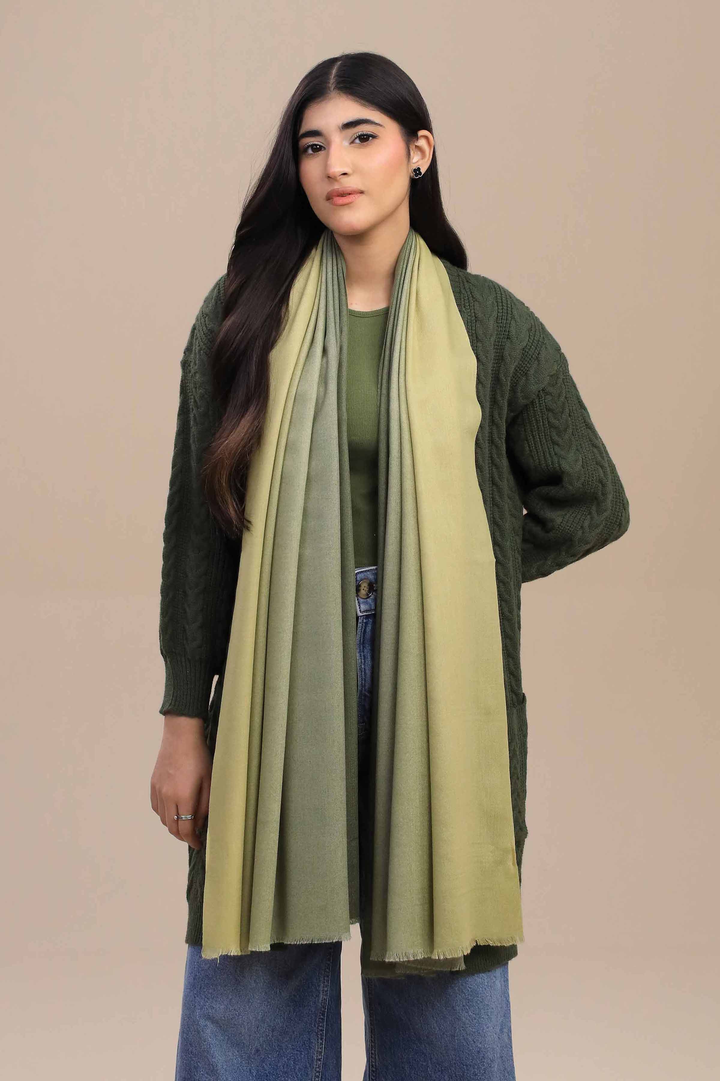 Nishat Linen UAE - Green Women Shawl-446072104
