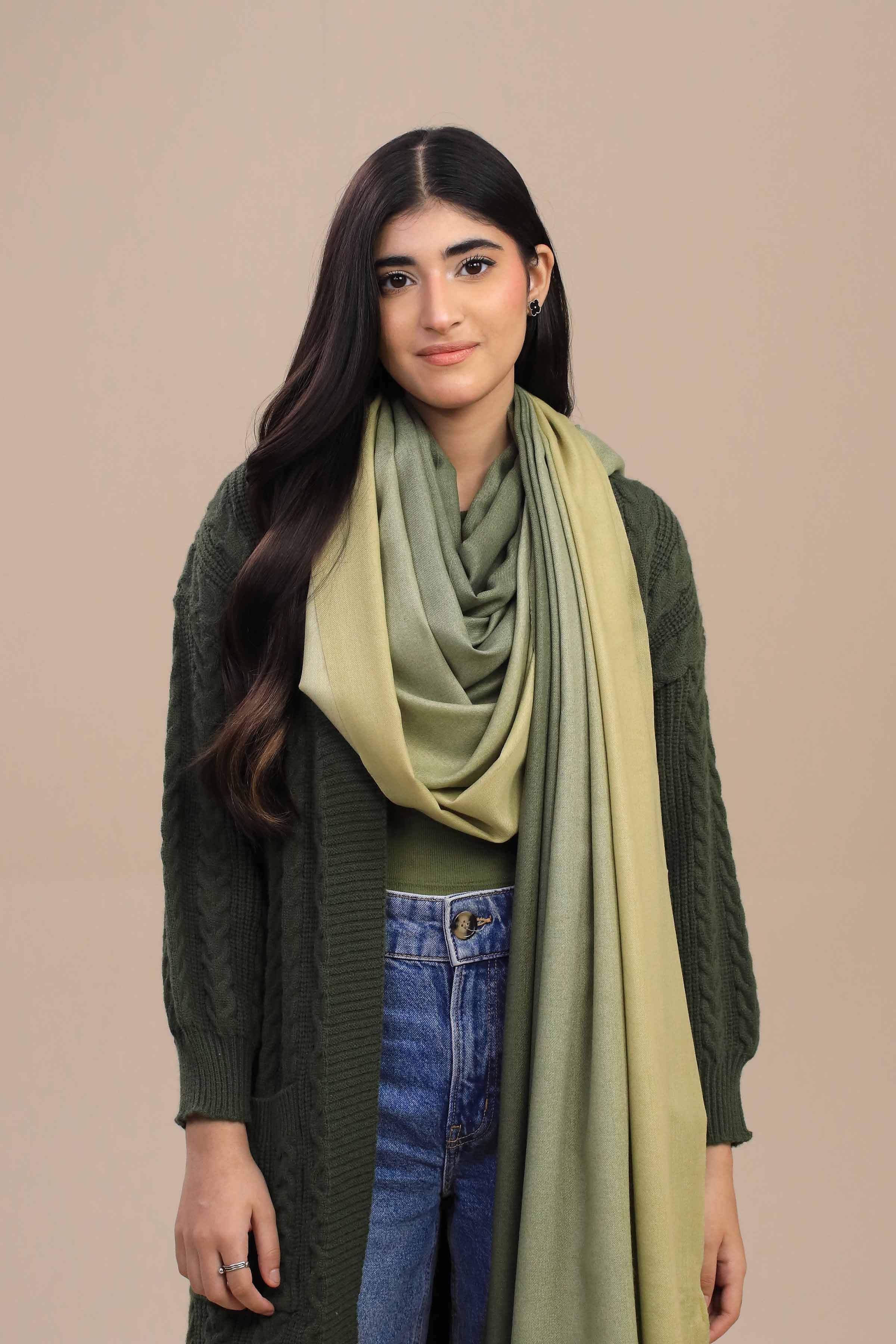 Nishat Linen UAE - Green Women Shawl-446072104