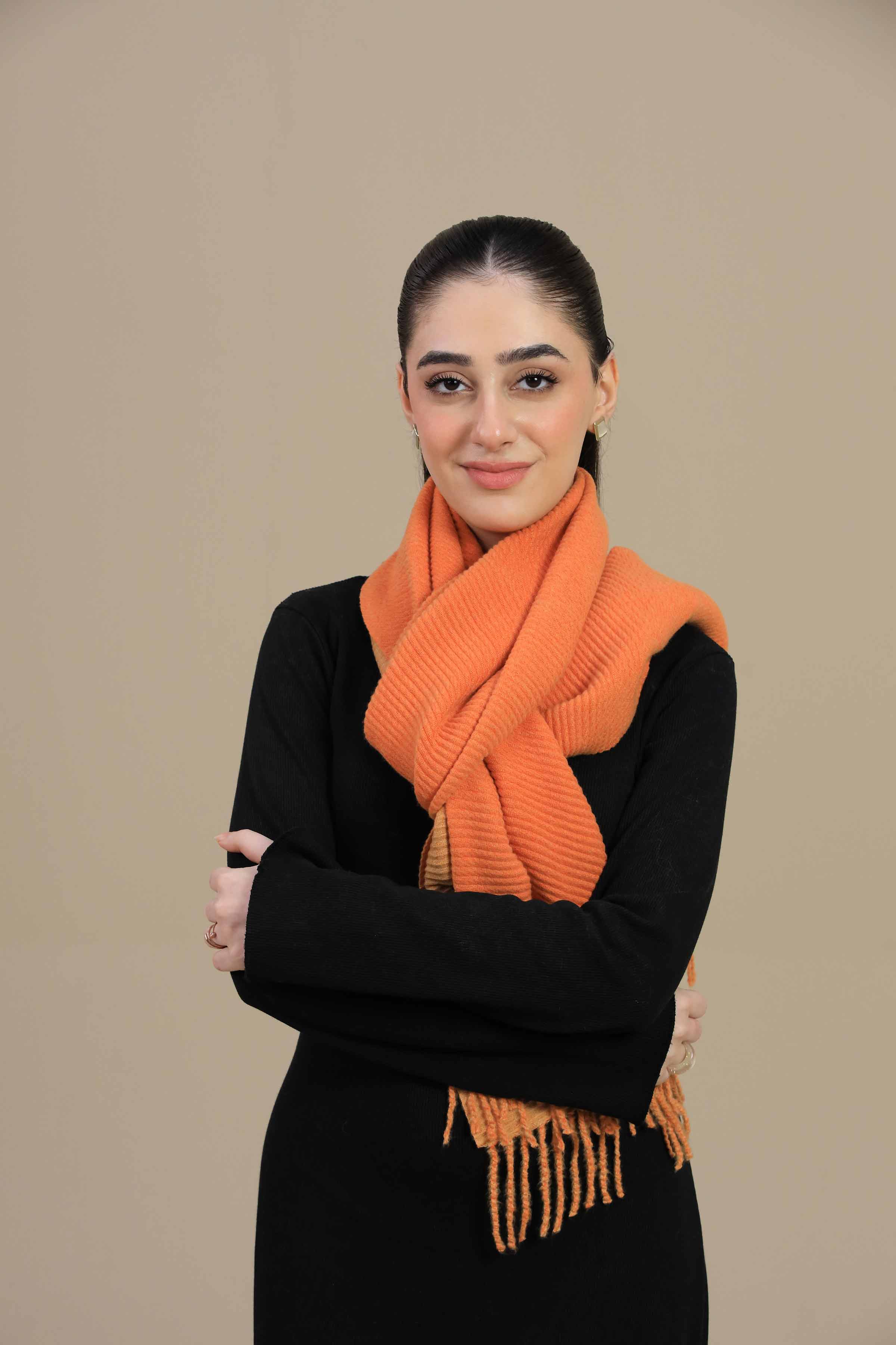 Nishat Linen UAE - Orange Women Shawl-446082106