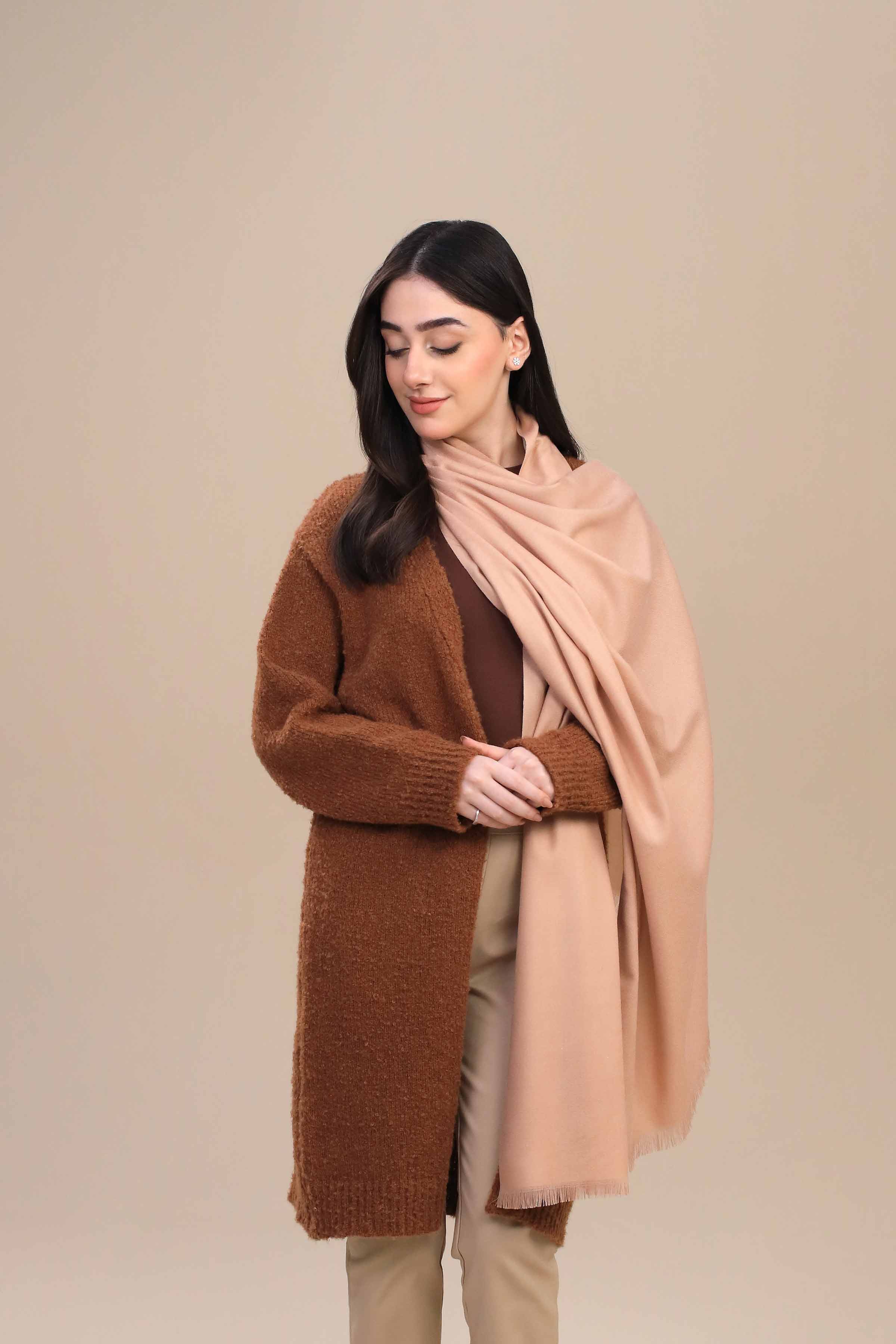 Nishat Linen UAE - Pink Women Shawl-446122105