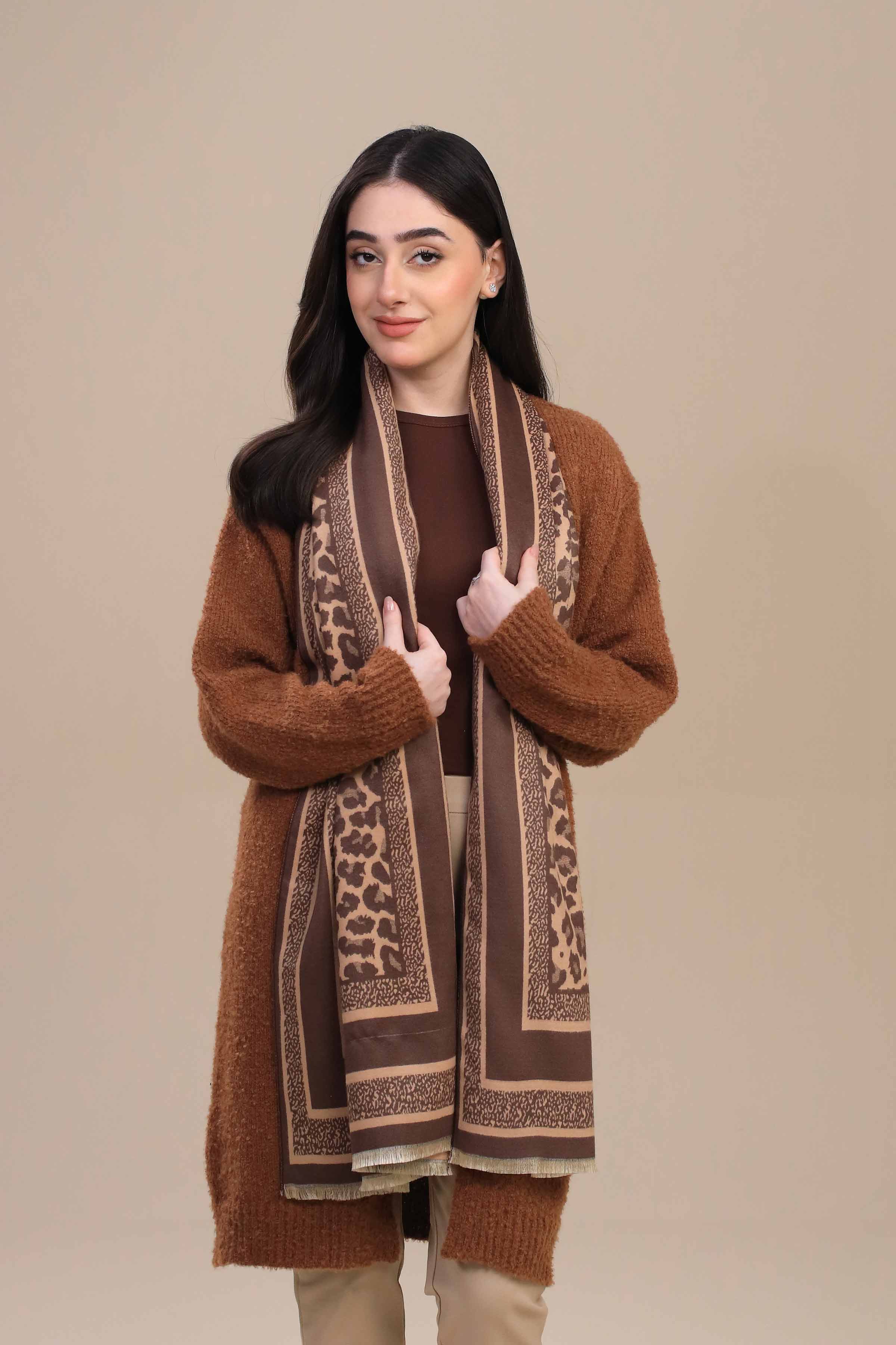 Nishat Linen UAE - Beige Women Shawl - 443952118