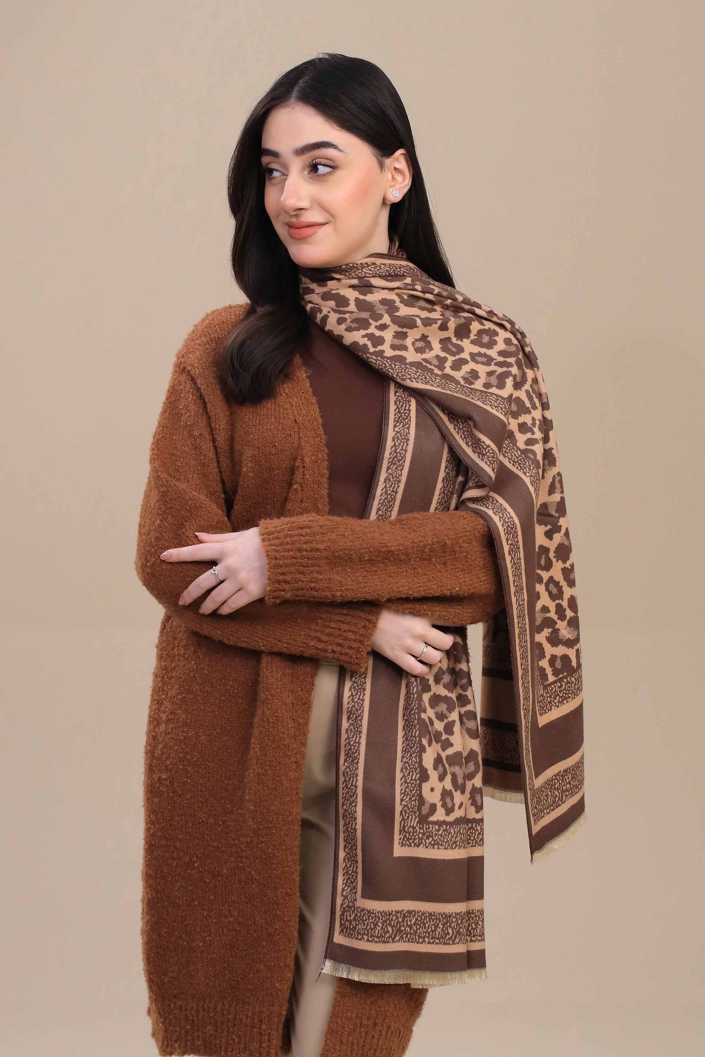 Nishat Linen UAE - Beige Women Shawl - 443952118
