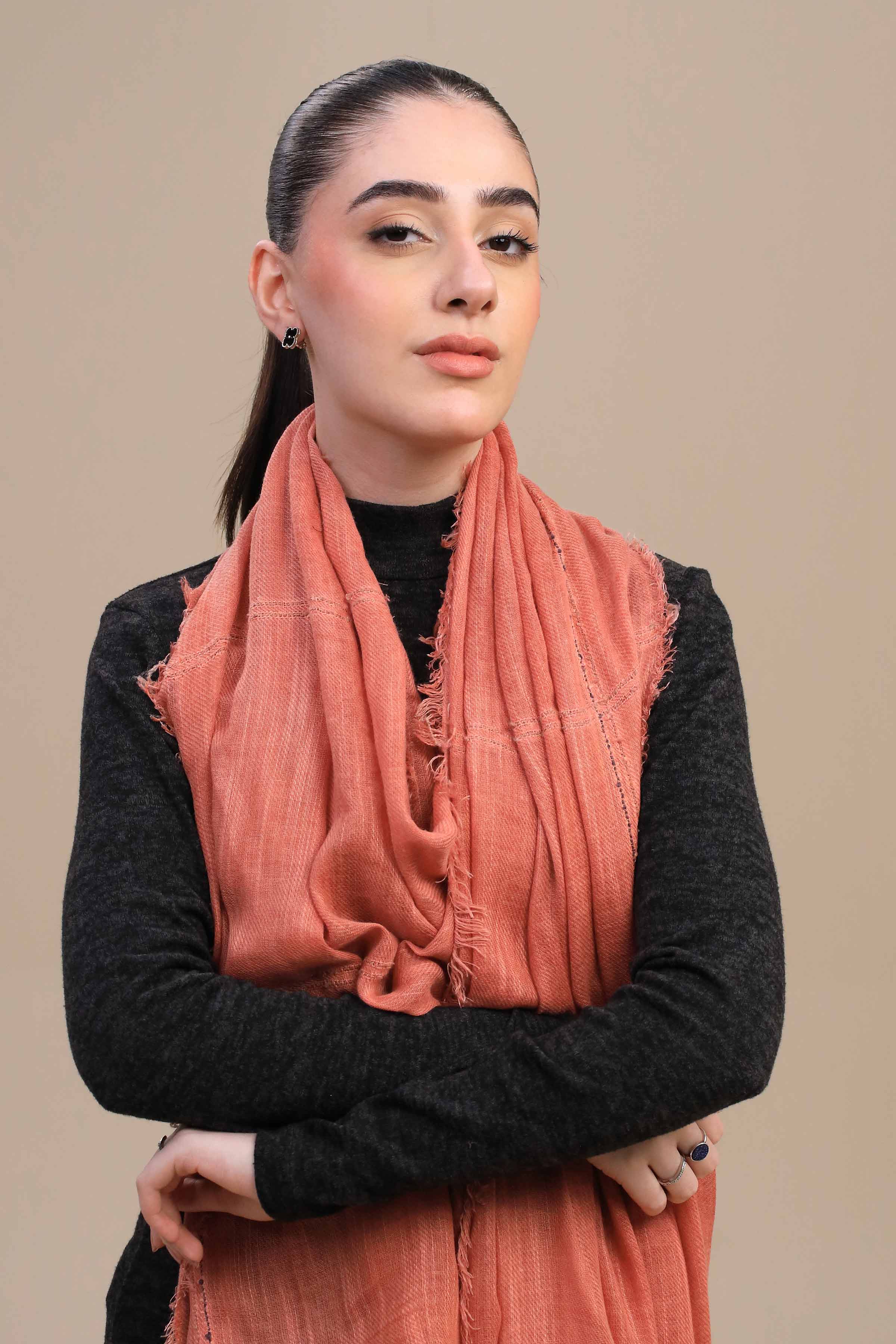 Nishat Linen UAE - Red Women Shawl-447192101