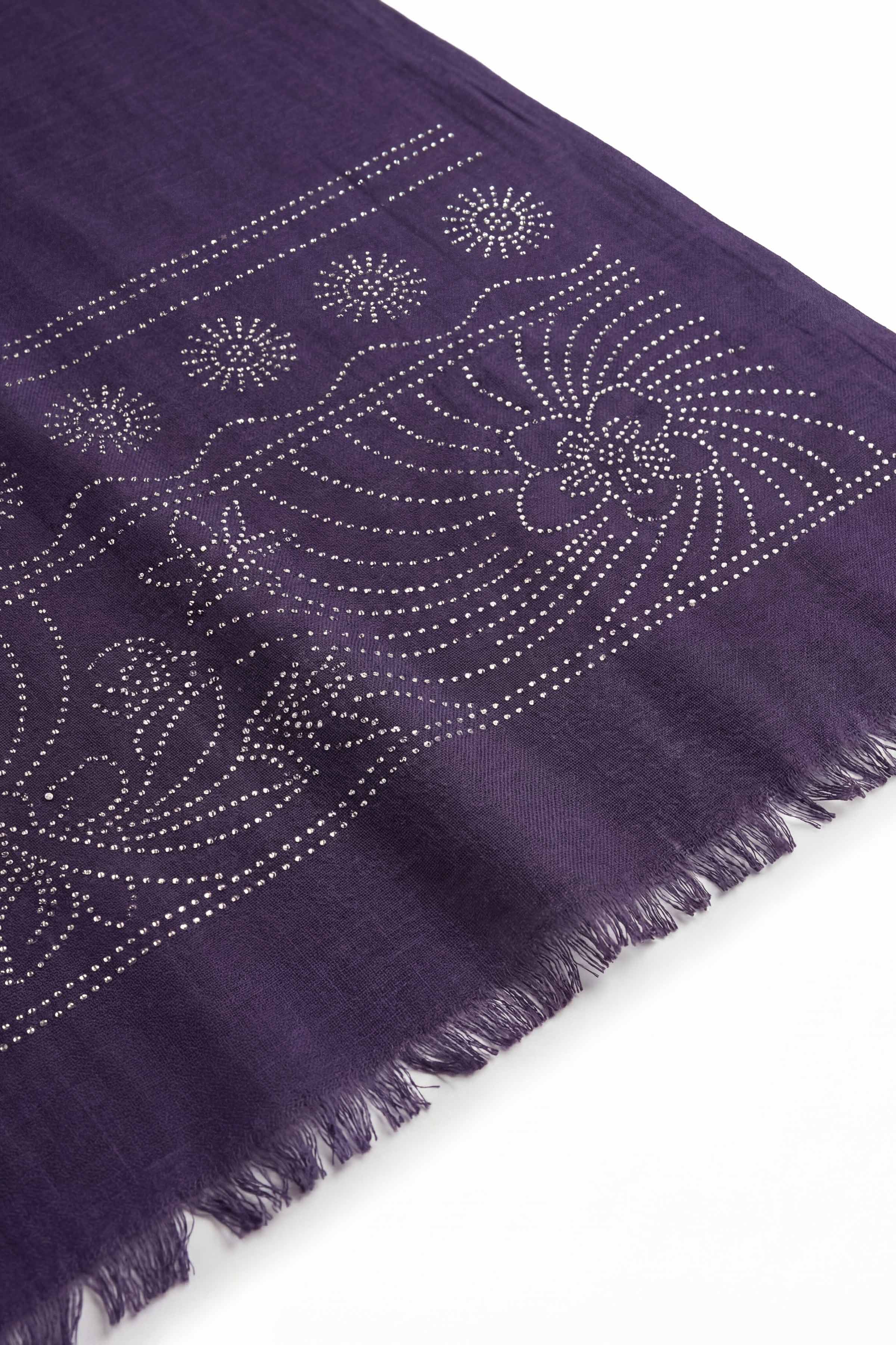Blue Women Scarf - 447392108