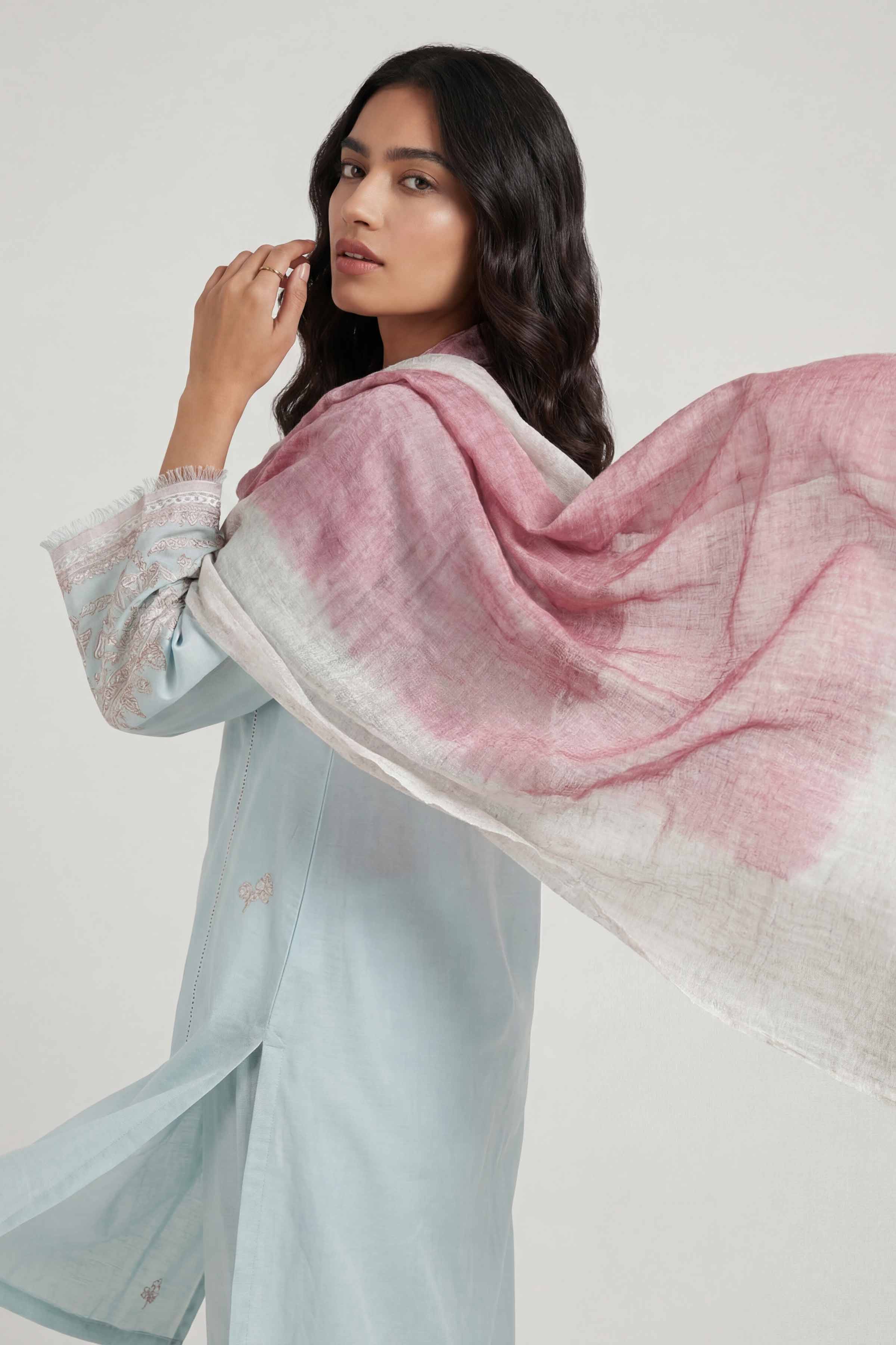Purple Women Scarf - 447402109