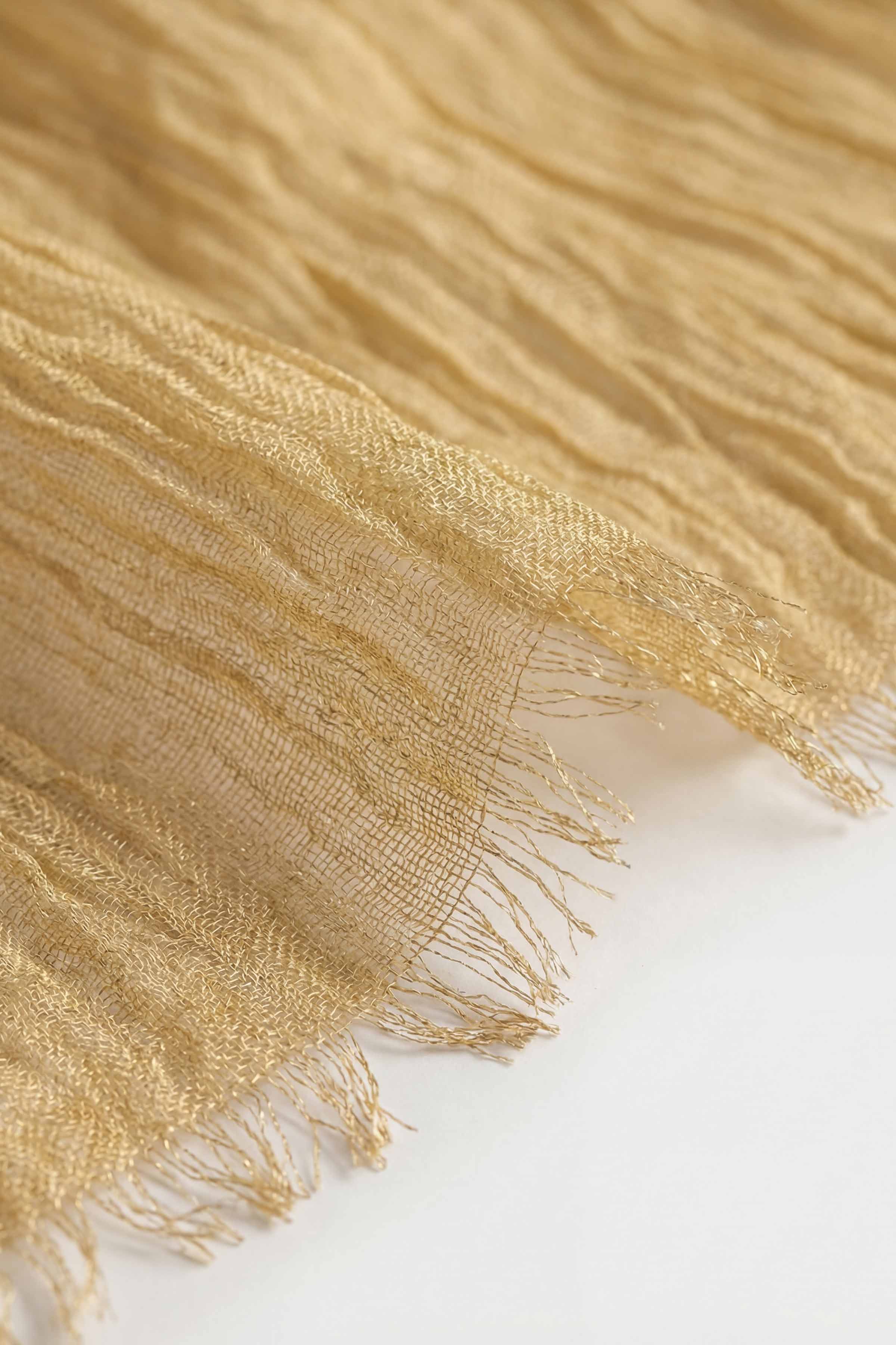 Yellow Women Scarf - 447462102