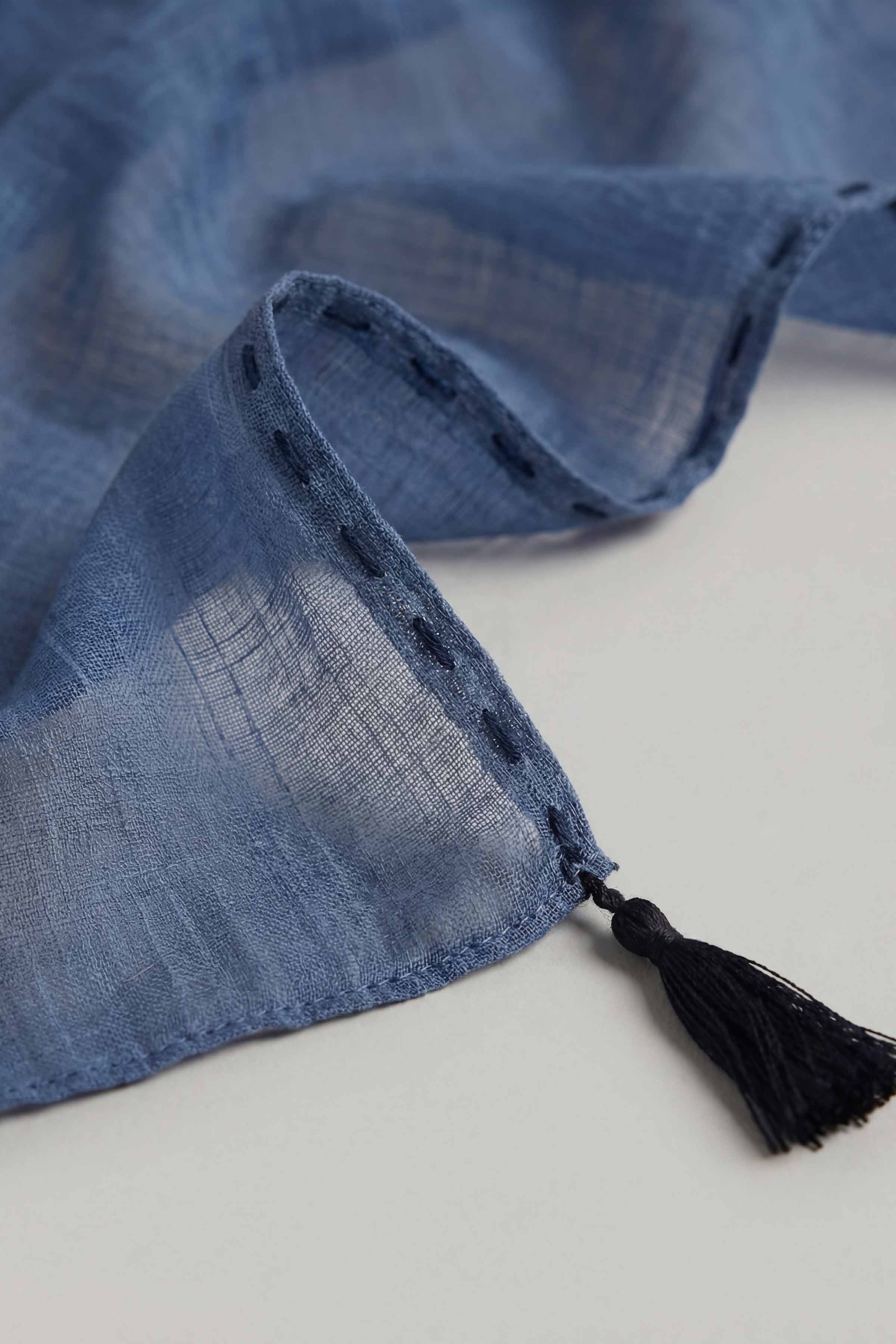 Blue Women Scarf - 447482108