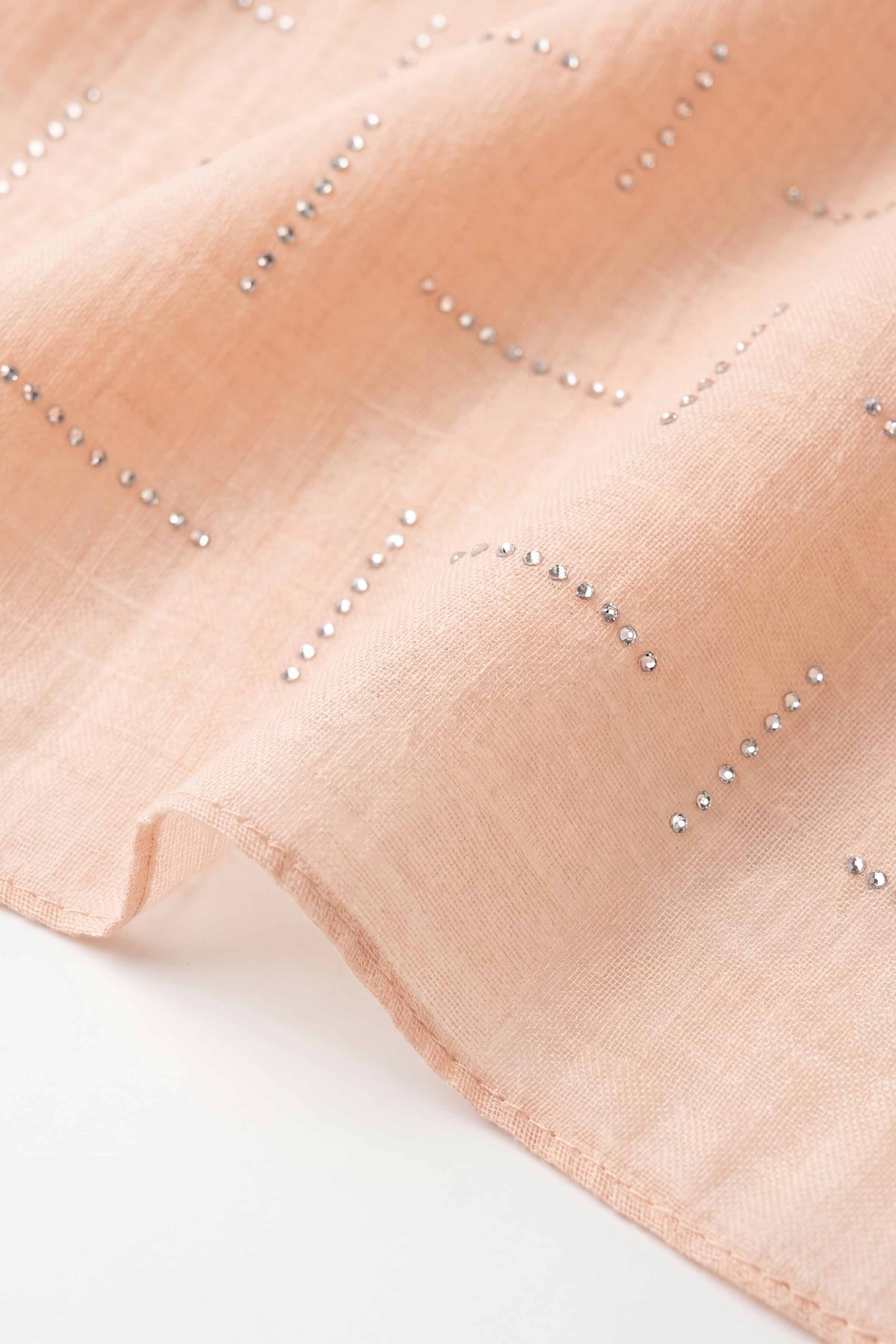 Pink Women Scarf - 447582105