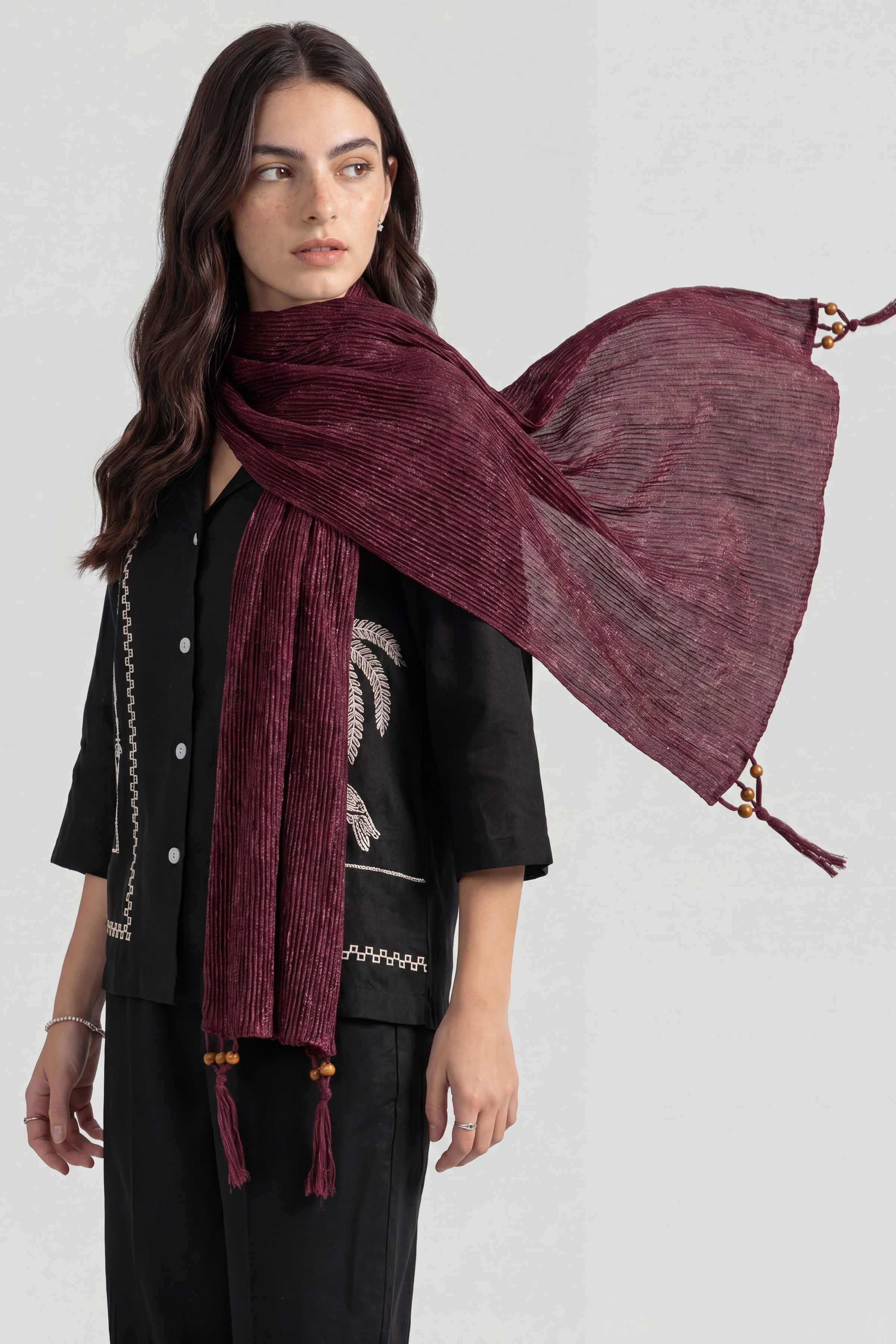 Wine Women Scarf - 447612122