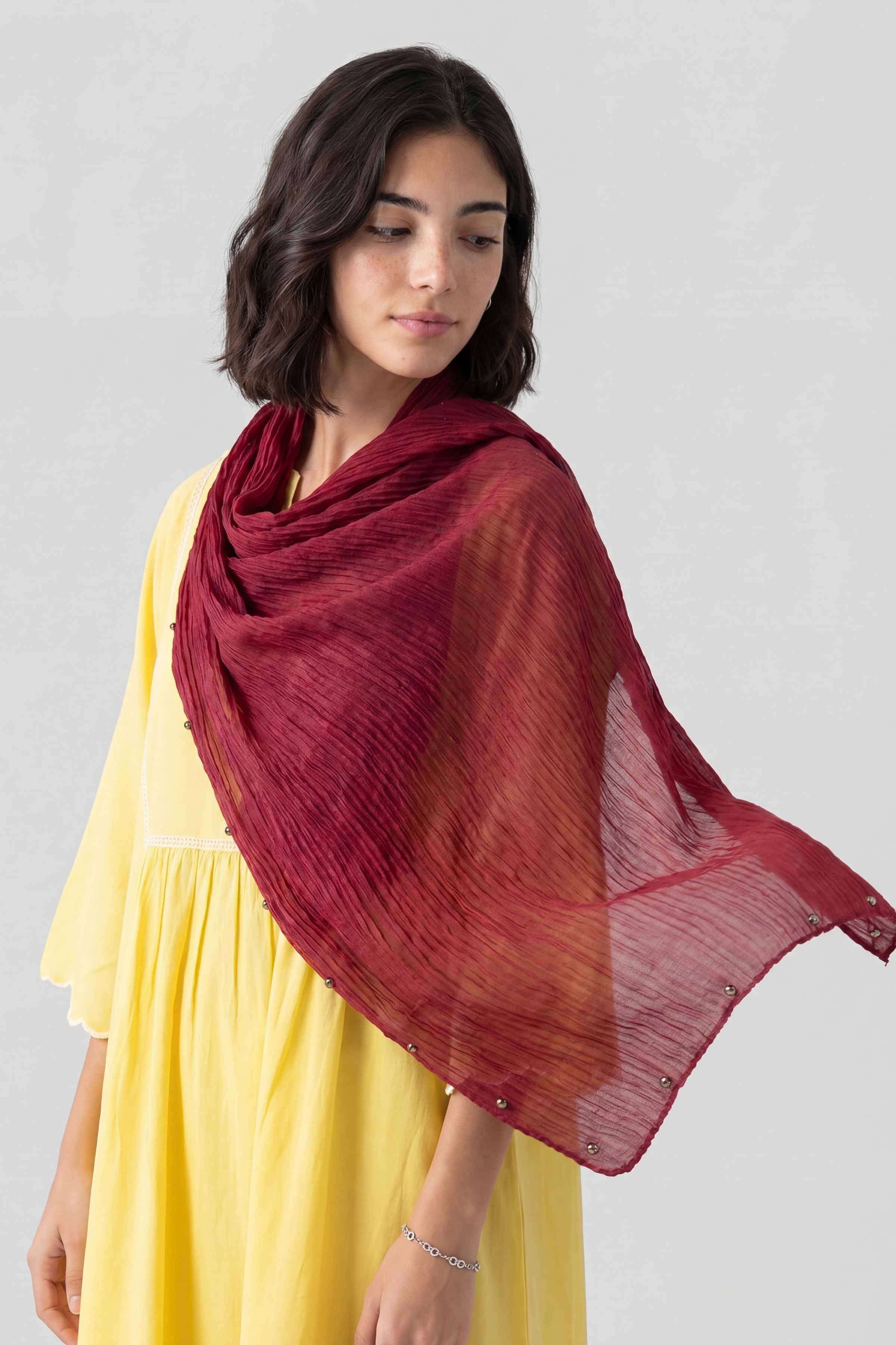 Red Women Scarf - 447622101