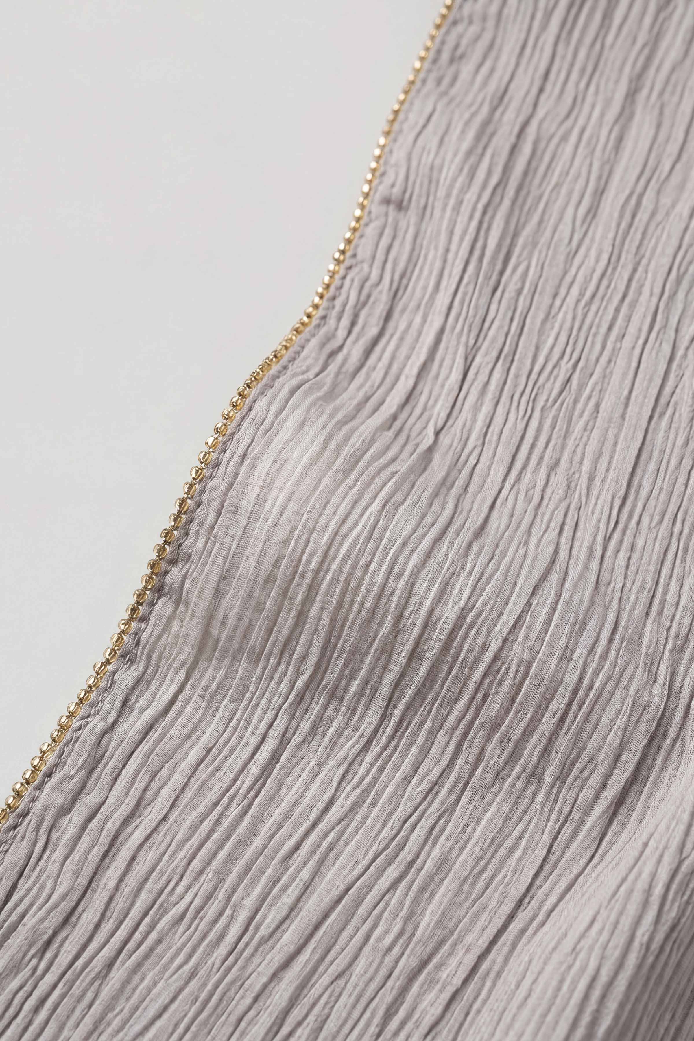 Grey Women Scarf - 447642111