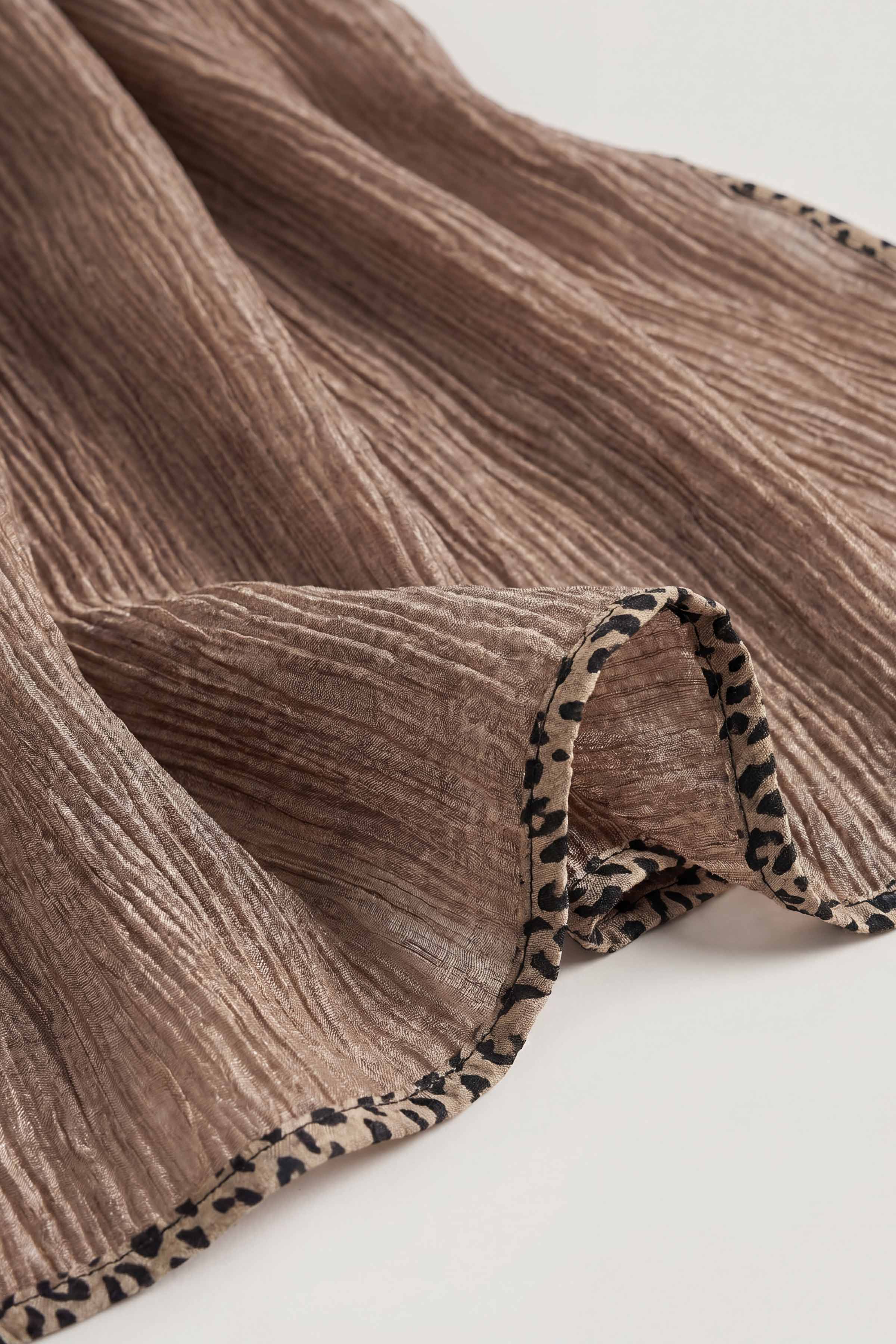 Beige Women Scarf - 447672118