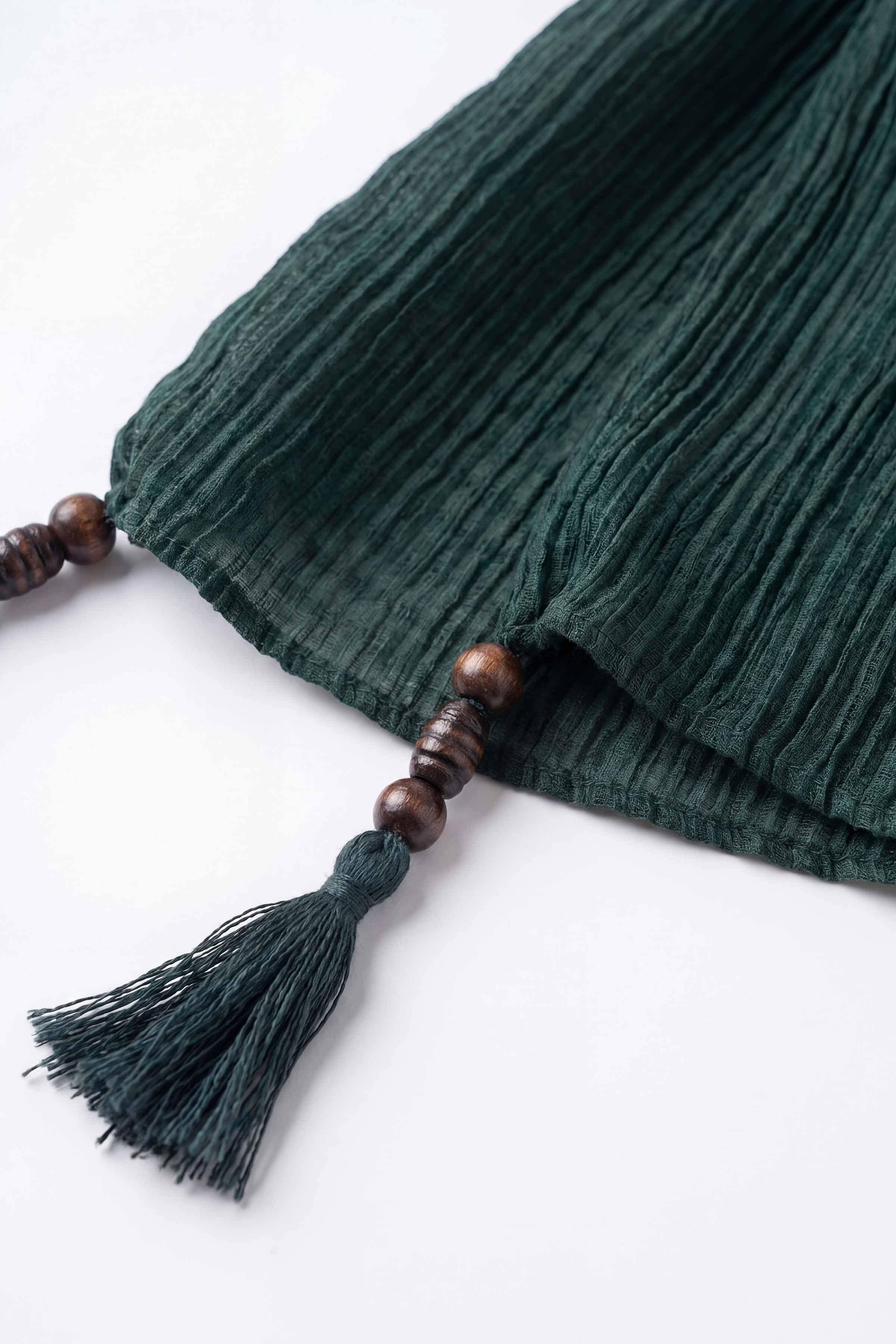 Green Women Scarf - 447702104