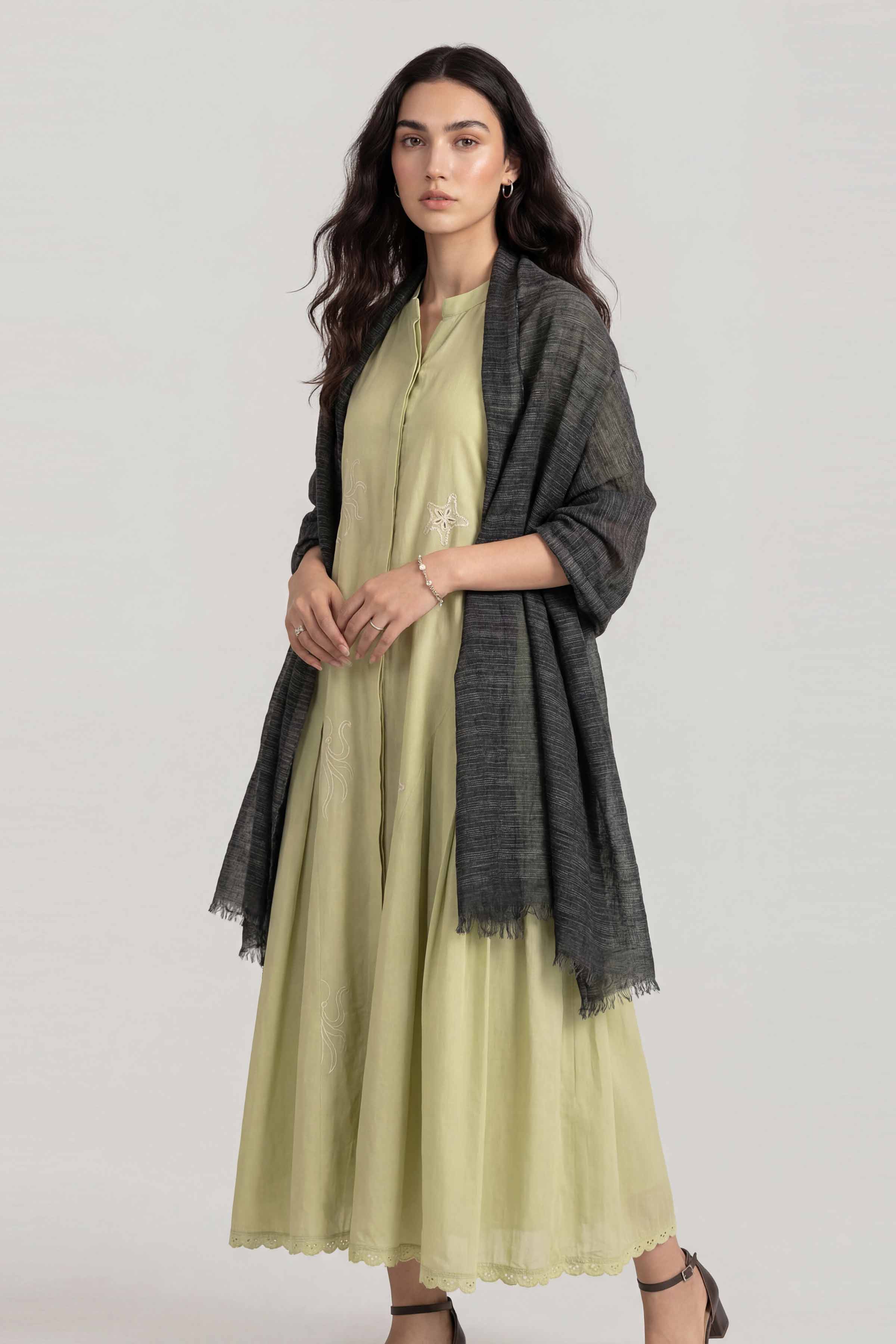 Black Women Scarf - 72070950