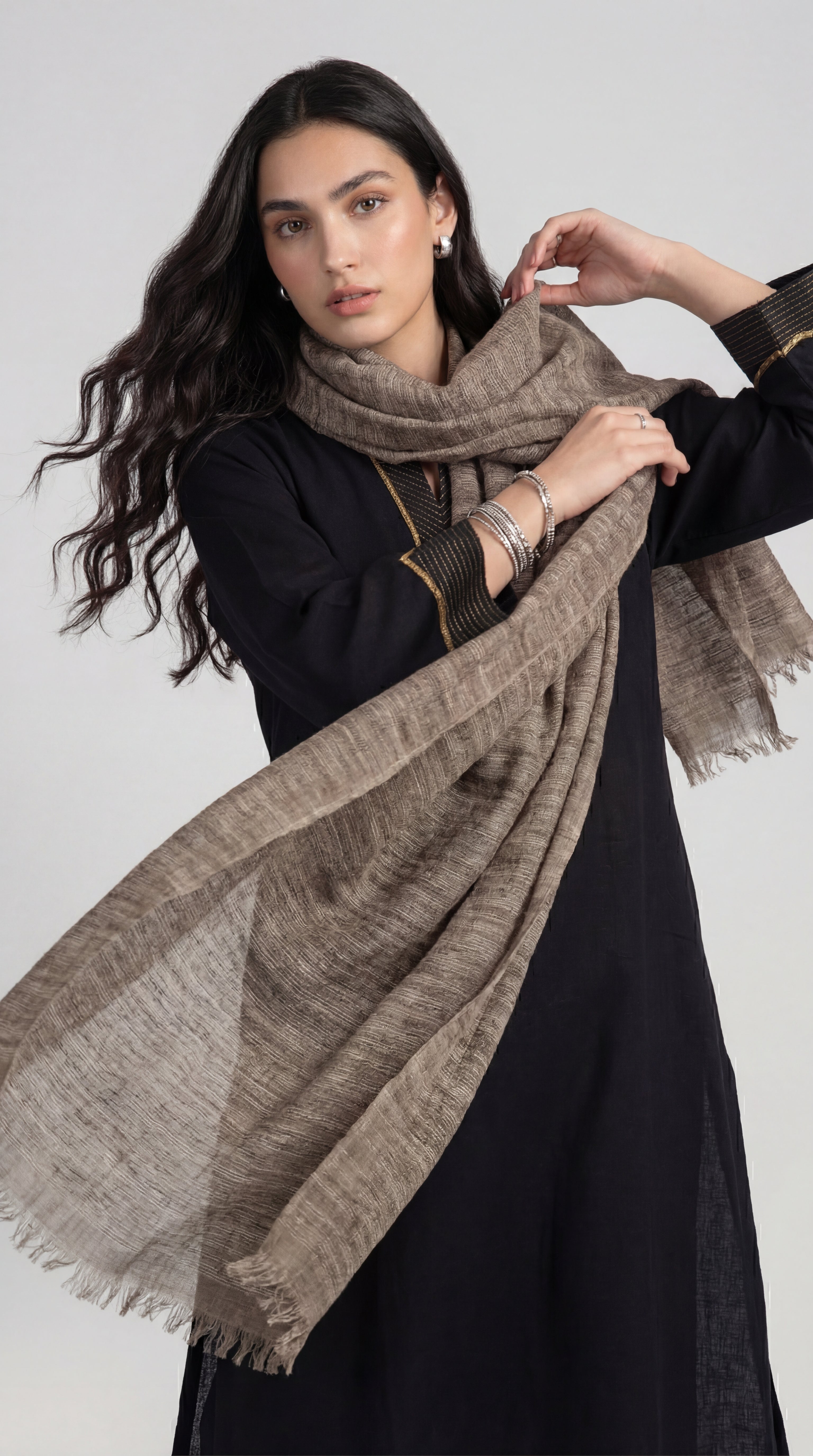 Coffee Women Scarf - 72070953